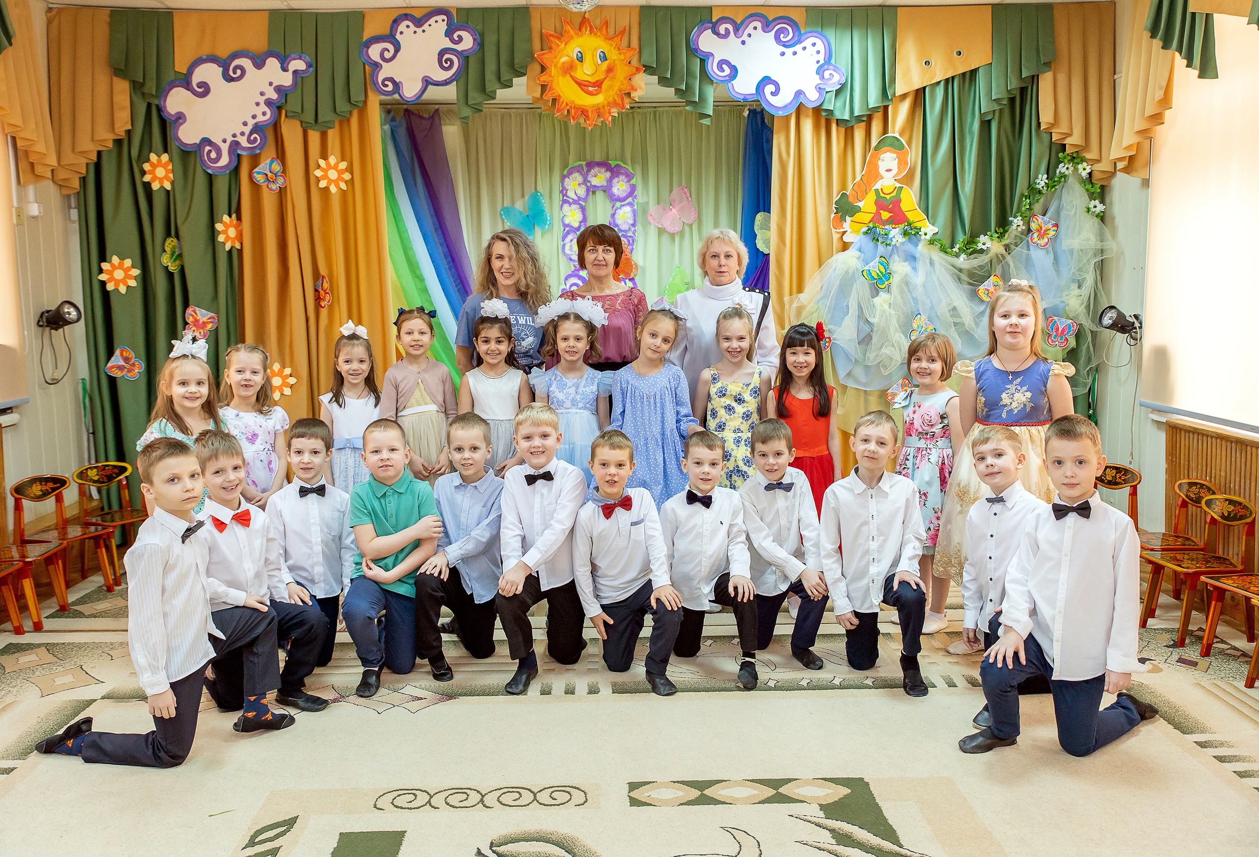 Общая фотография. Школьный и детсадовский фотограф Москва. Детский фотограф