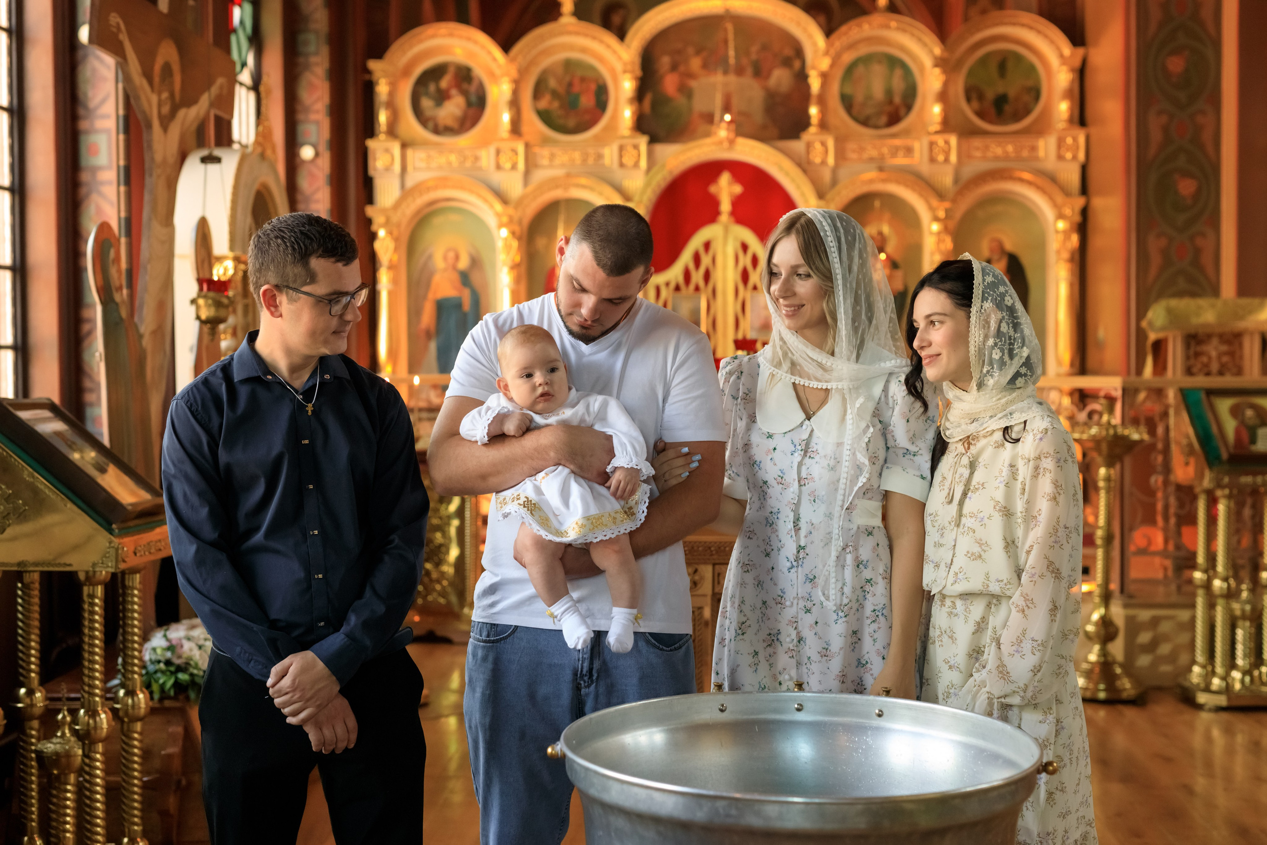 Крещение Алисы. Семейный и детский фотограф в Краснодаре Элона Литвинова