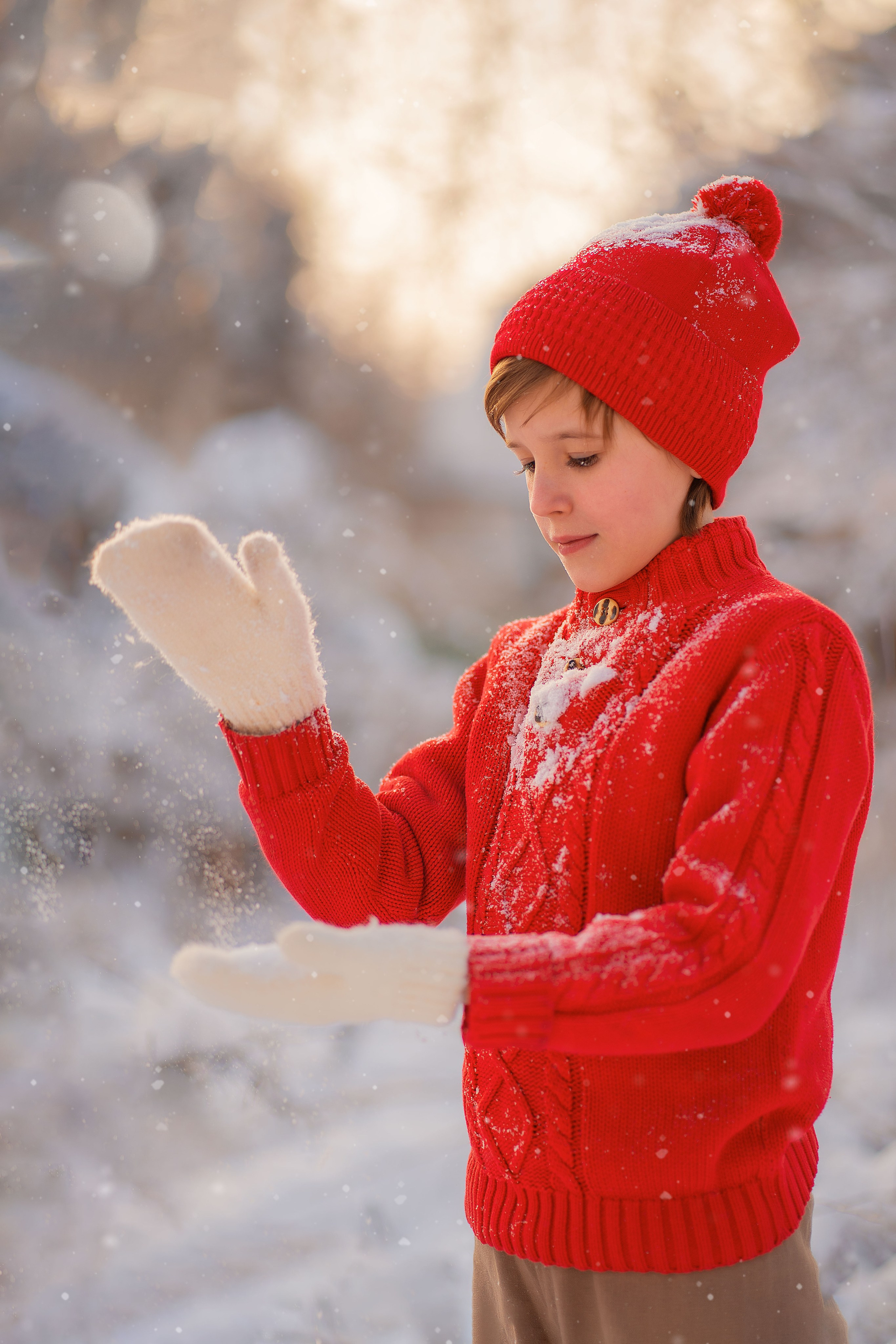 Детские новогодние и рождественские фотоистории. Детский и семейный фотограф в Москве и Подмосковье Настя Наумова