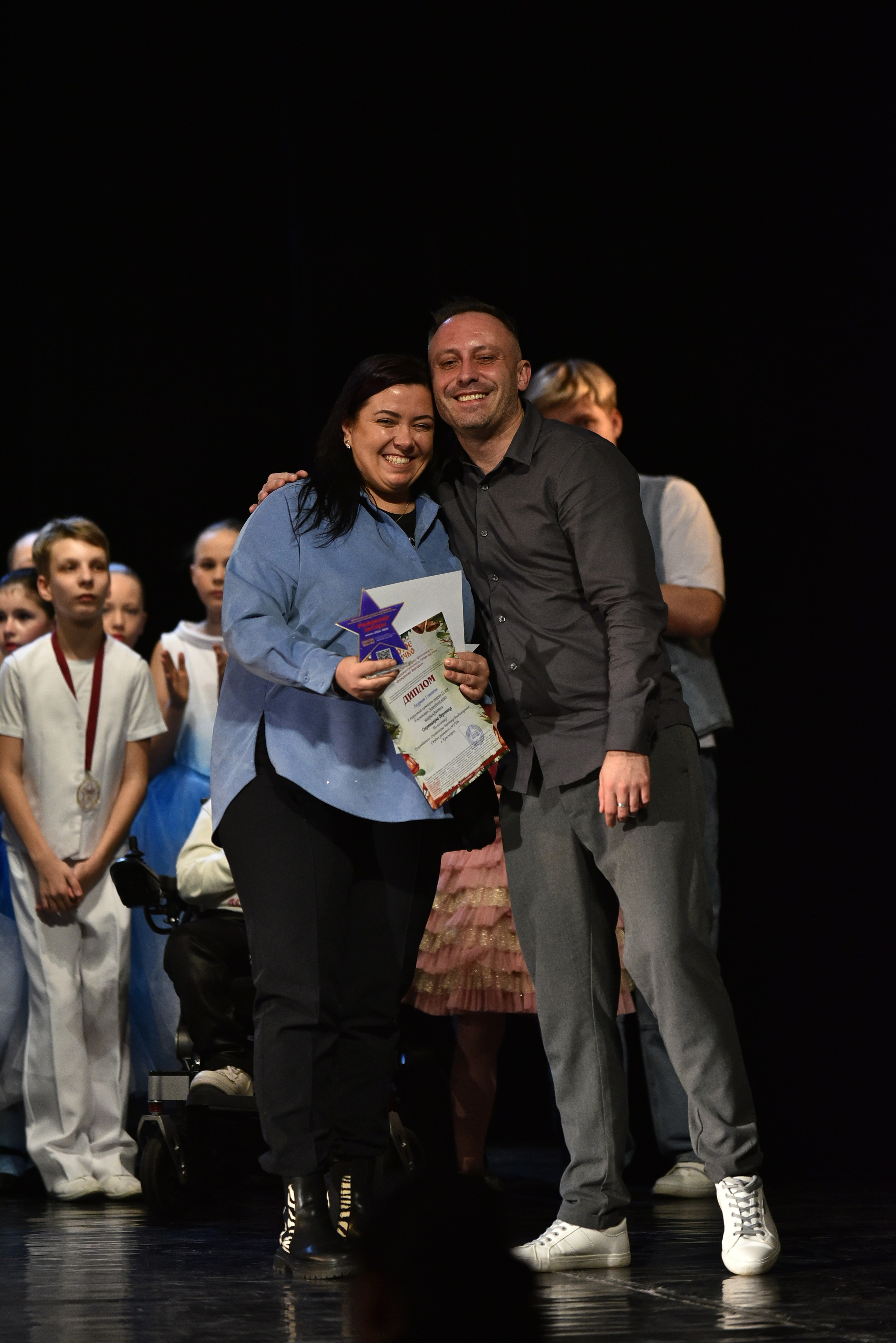 22 февраля, награждение, г. Красноярск. Золотое яблочко