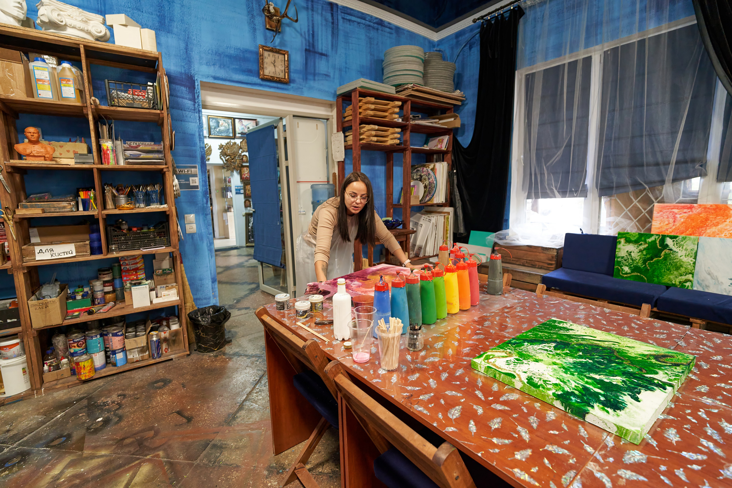 Творческий МК в салоне ЭПОХА. Фотограф в РФ и ЛНР Юлия Федосеева