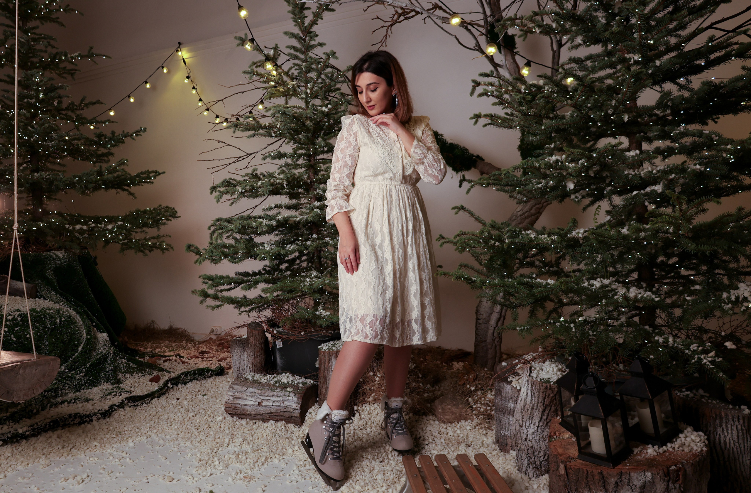 Зимняя новогодняя съёмка в My Home studio. Tatiana Shumskaya