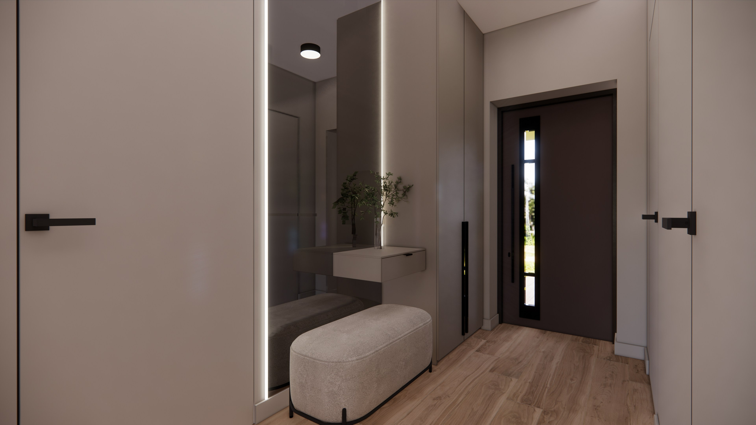 Дуплекс 120 м² в КП ВП-лайт (совместная работа с Любовью Поляковой designpolyakova.ru). Push-design.ru