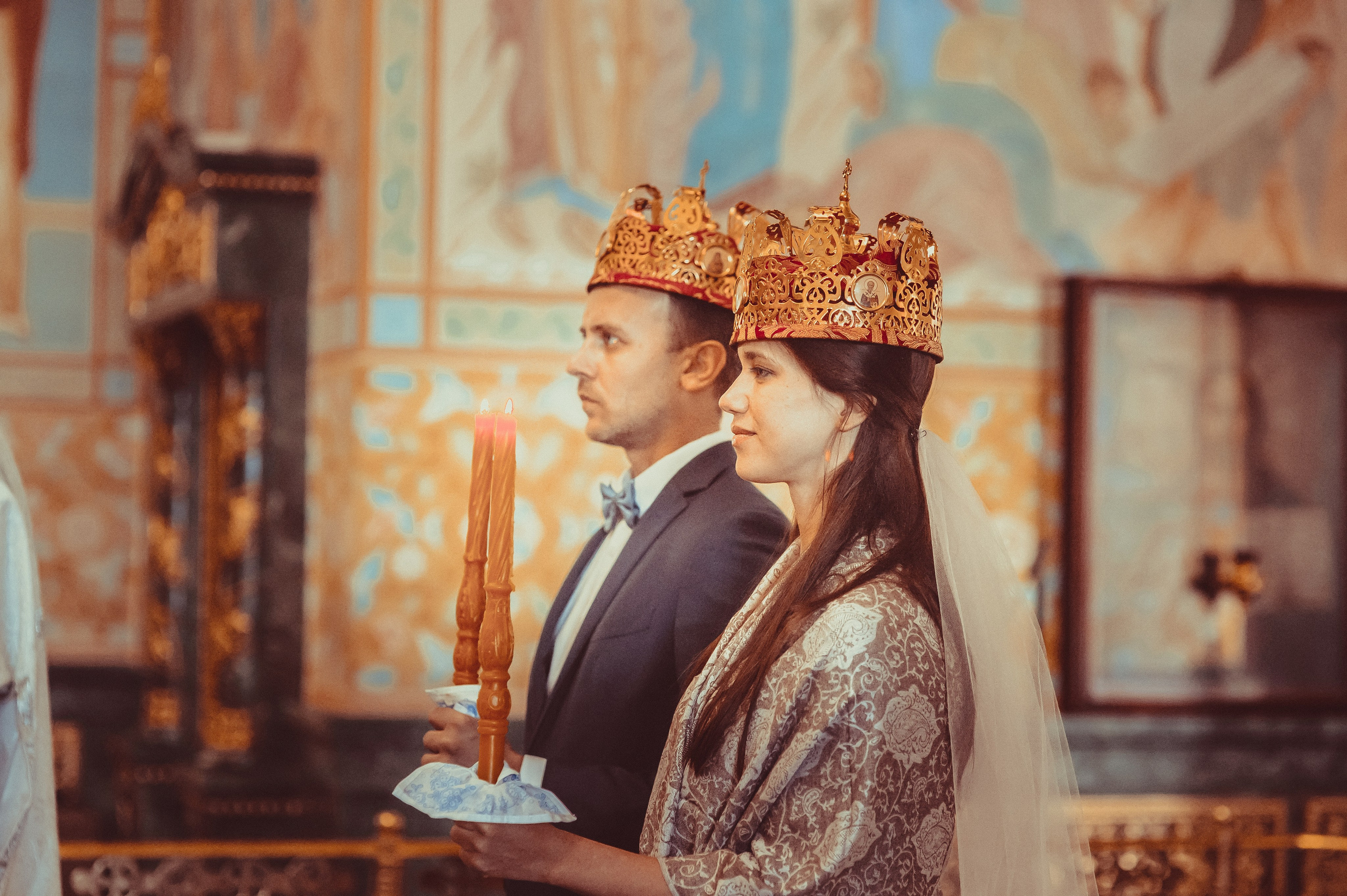 Съемка венчания в Москве. Фотосессия таинства в церкви
