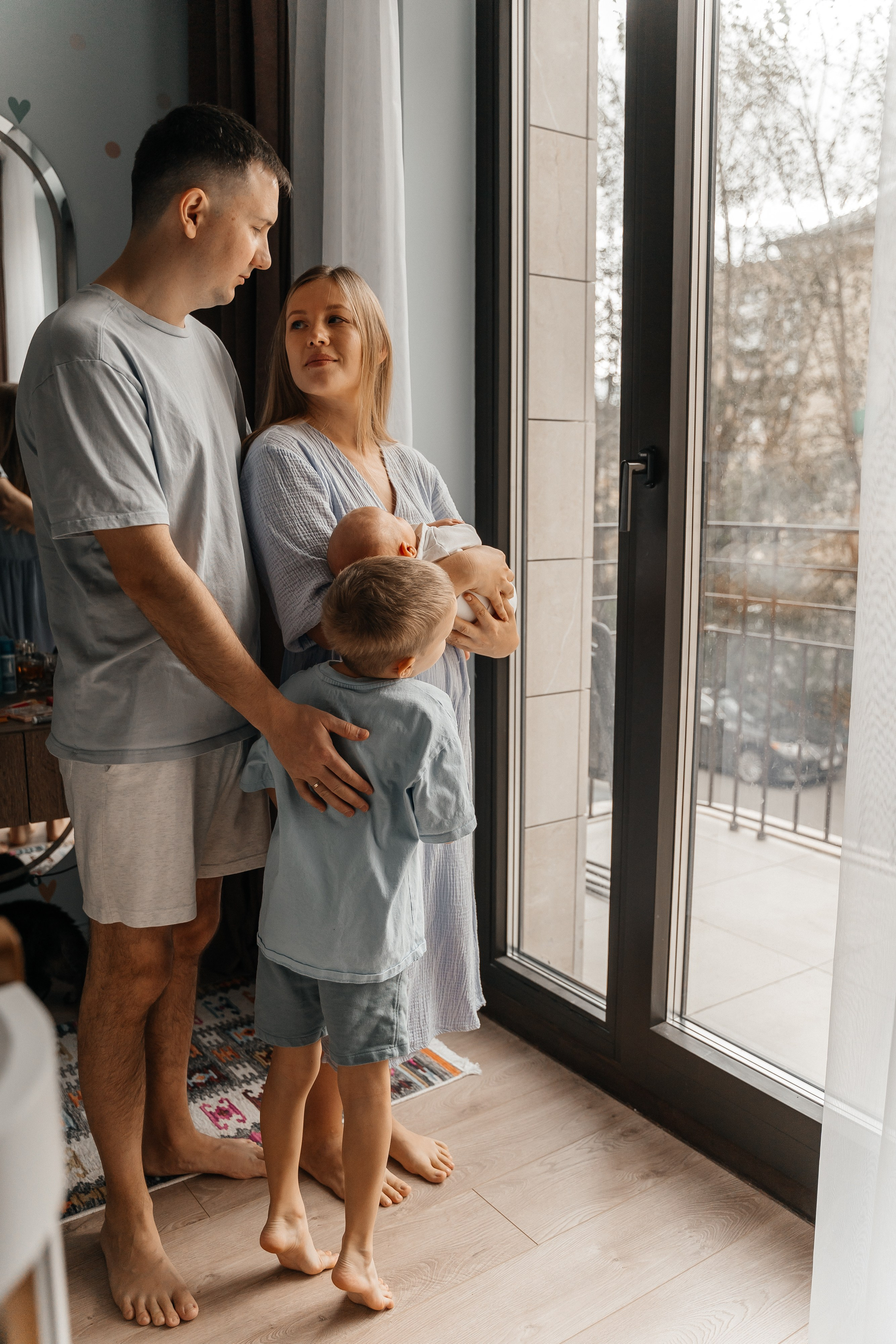 Ваня, Лара, Миша и Стёпа. Волик Мария