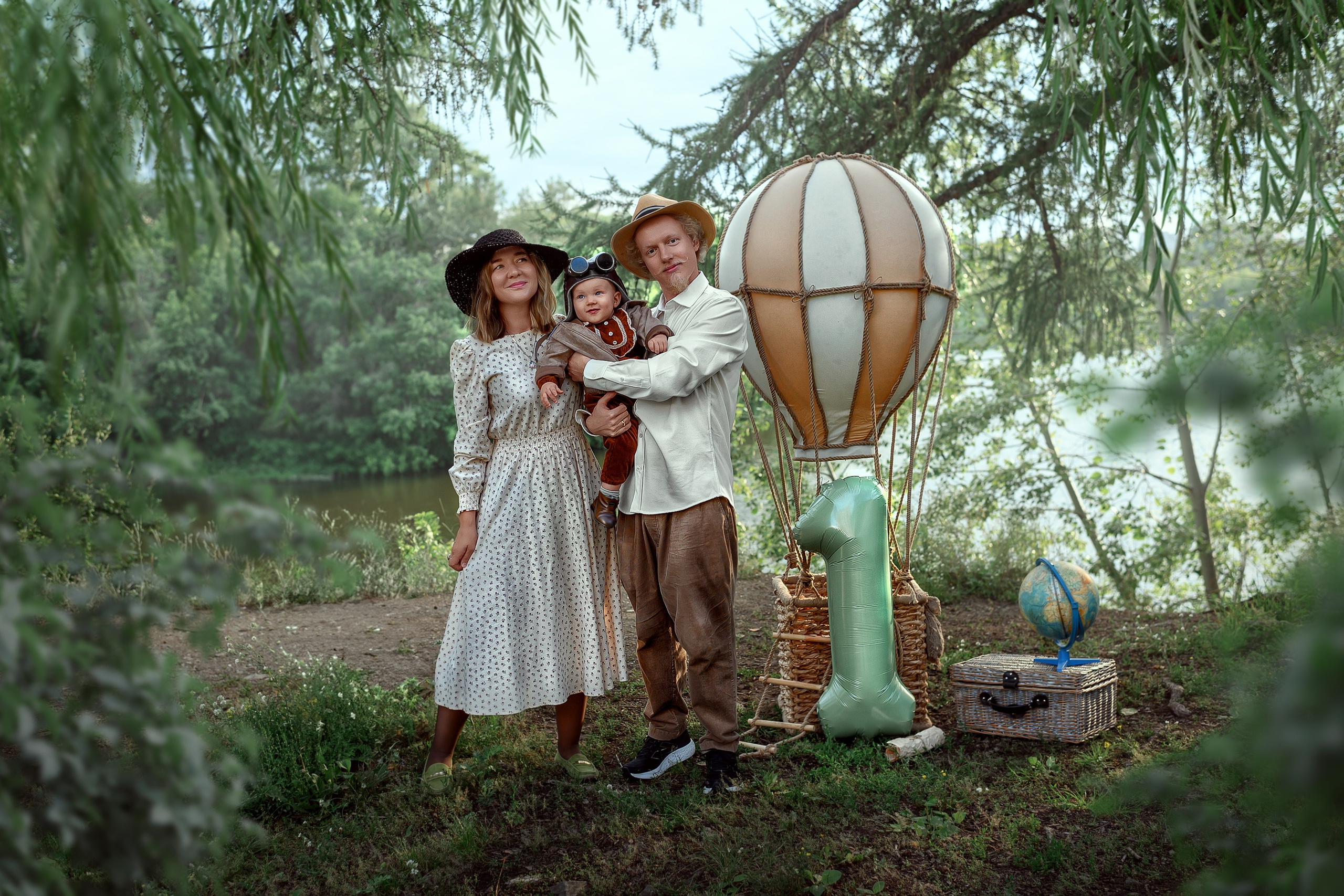 ВОЗДУШНЫЙ ШАР. Семейный фотограф Екатеринбург Лора Мур