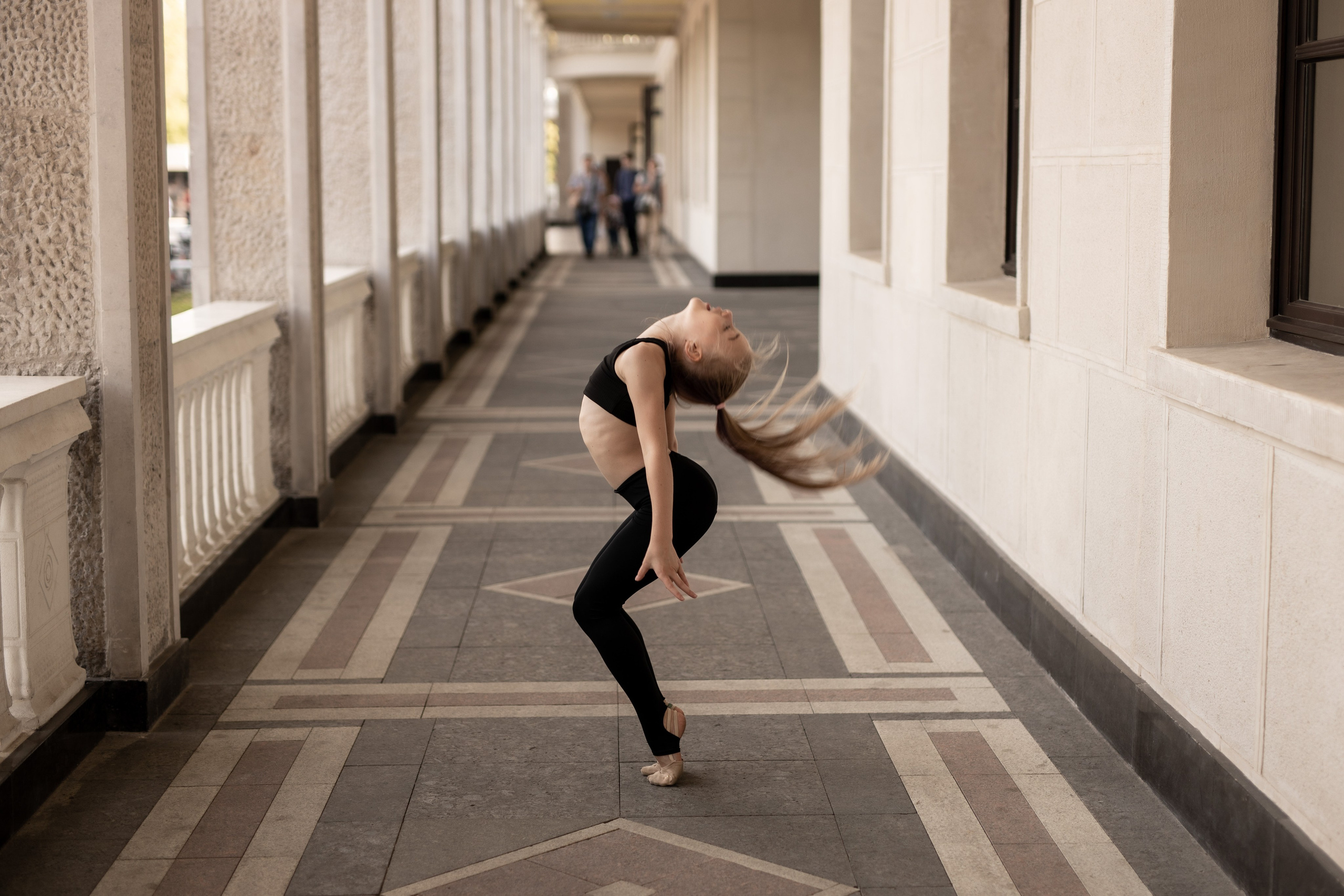 В городских пейзажах. Семейный фотограф в Москве