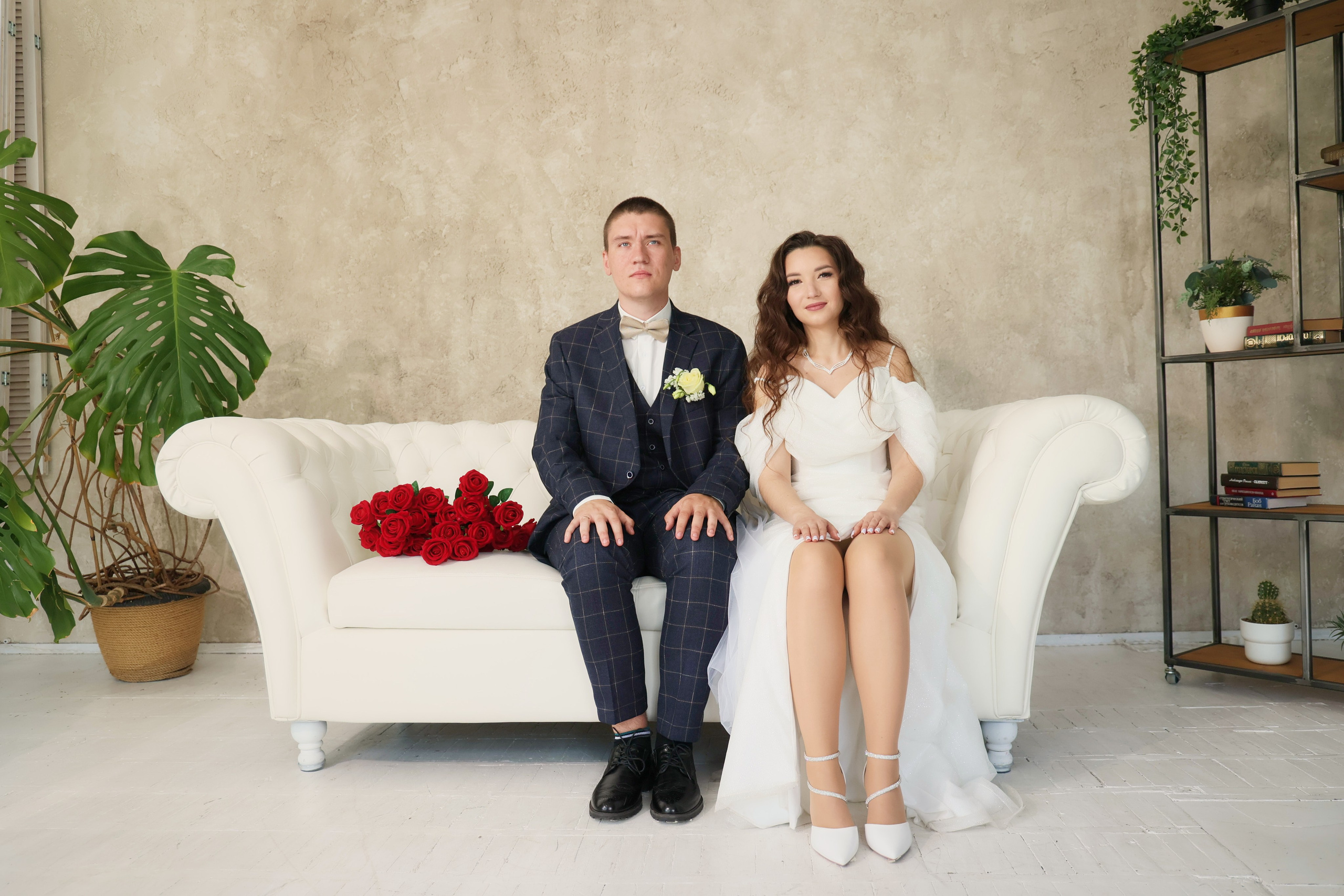 Свадебная фотосессия в студии «ЧеБэ» Самара. Свадебный видеограф и свадебный фотограф в Самаре Олег Слеб