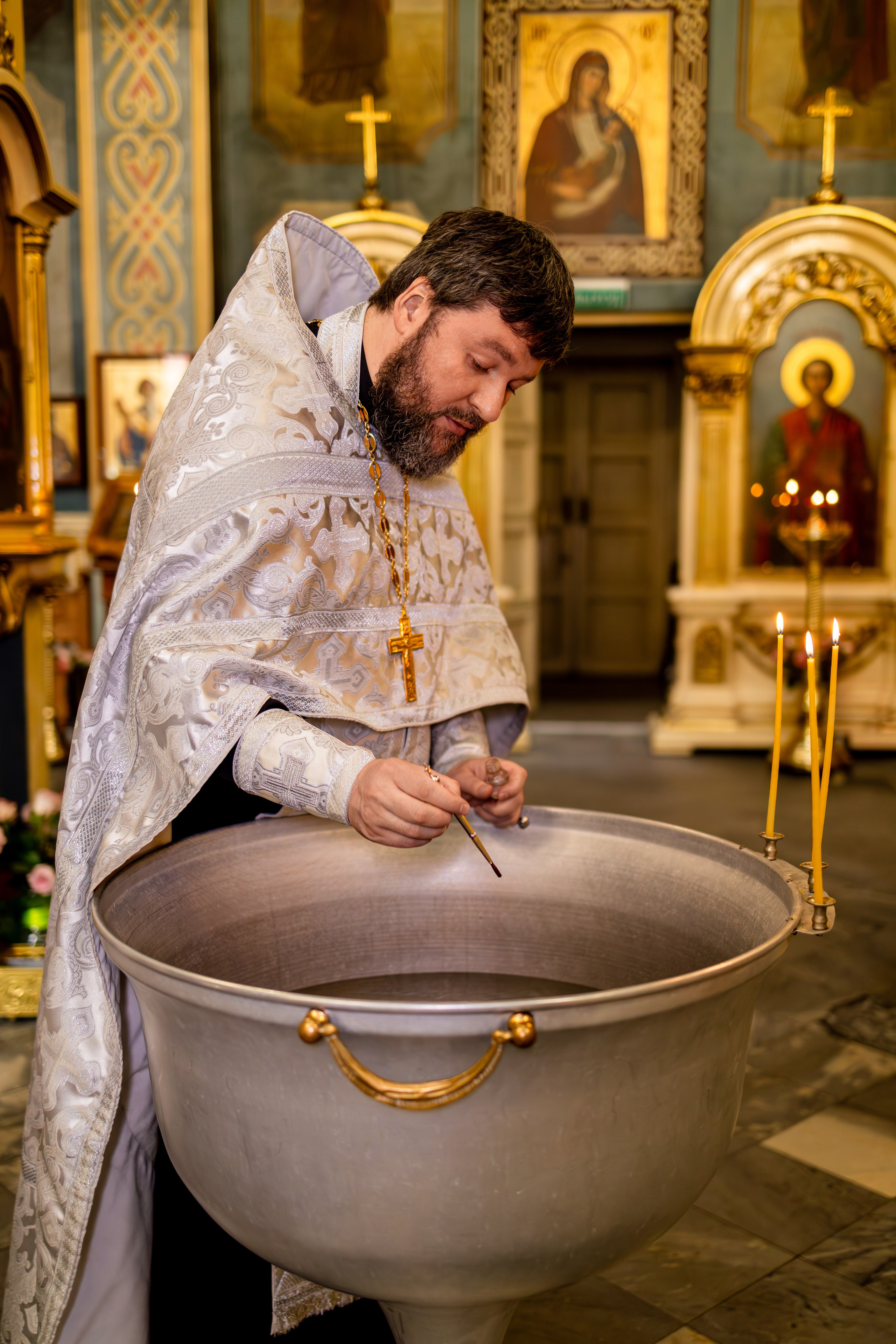 Крещение Ника. Фотограф Виктория Кравец