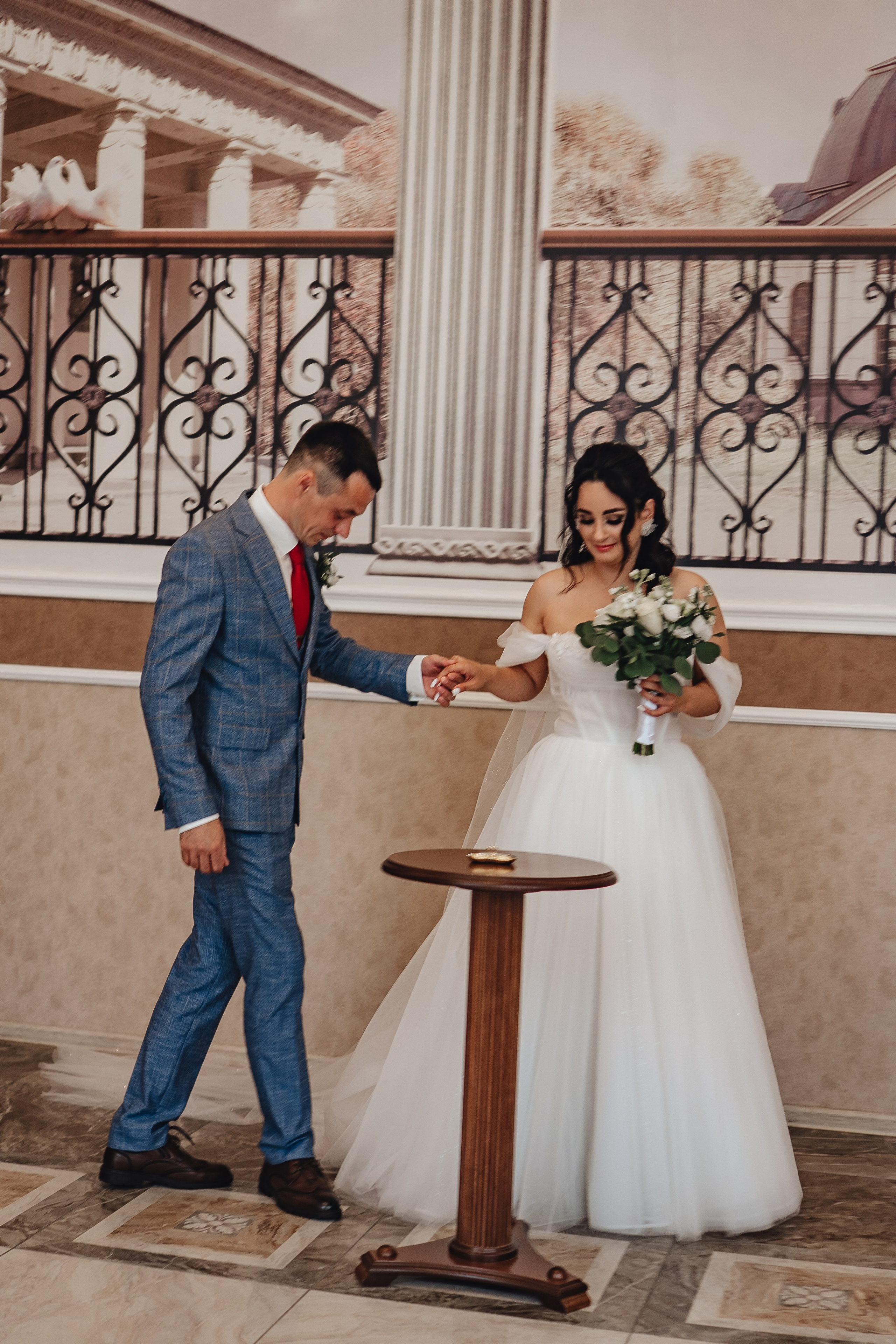 СВАДЕБНАЯ СЬЕМКА В ЗАГСЕ НА МОСКОВСКОМ ПРОСПЕКТЕ. Профессиональный фотограф, Санкт-Петербург — Виктория Богомолова