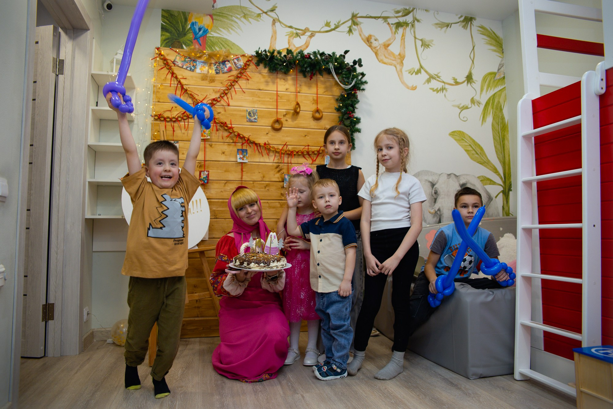 День Рождения Нелли в Акварели. Детский и семейный фотограф в Твери Анастасия Соловьева