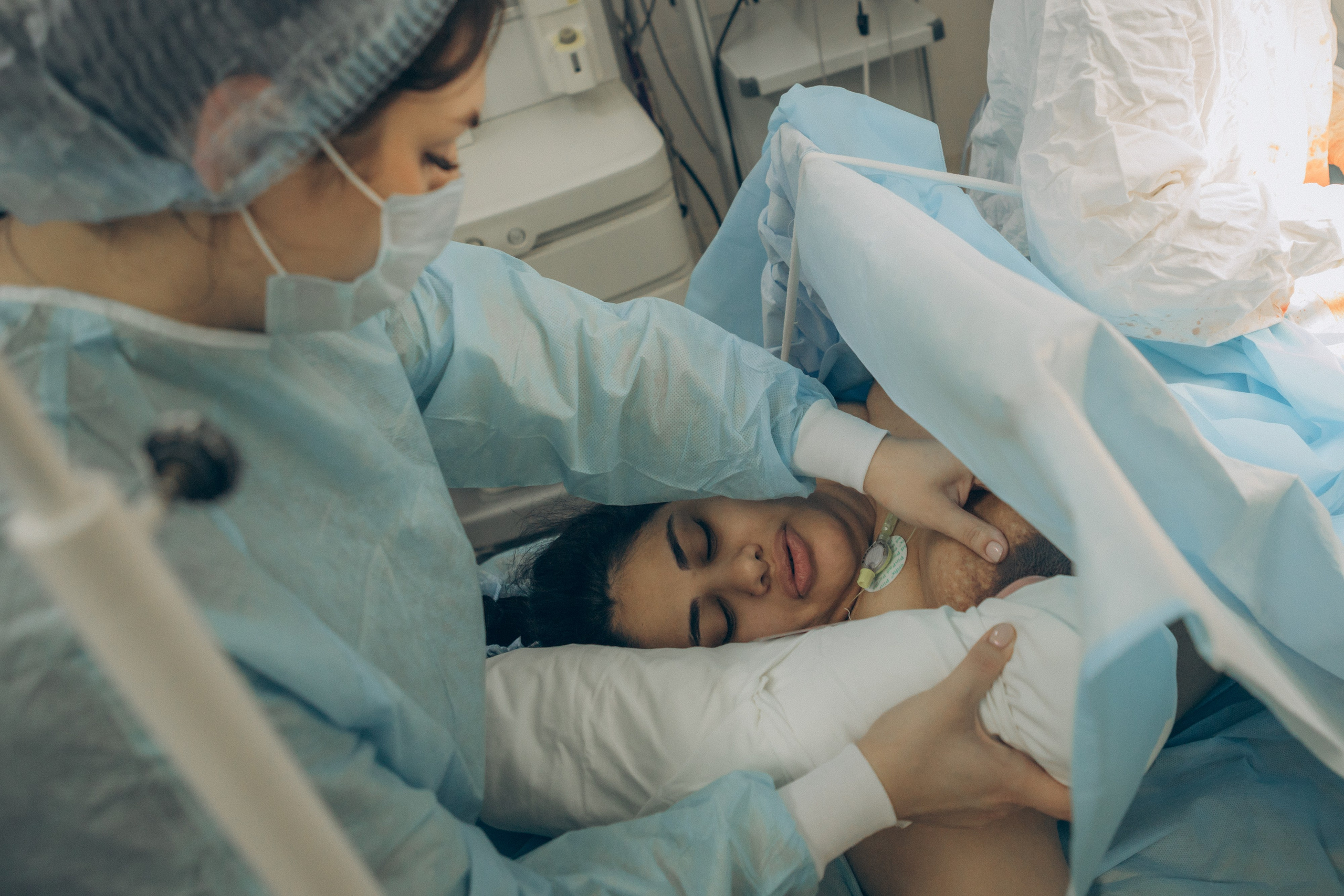 Рождение Афины. Семейный фотограф и фотограф на роды в Ростове-на-Дону Мухина Виктория