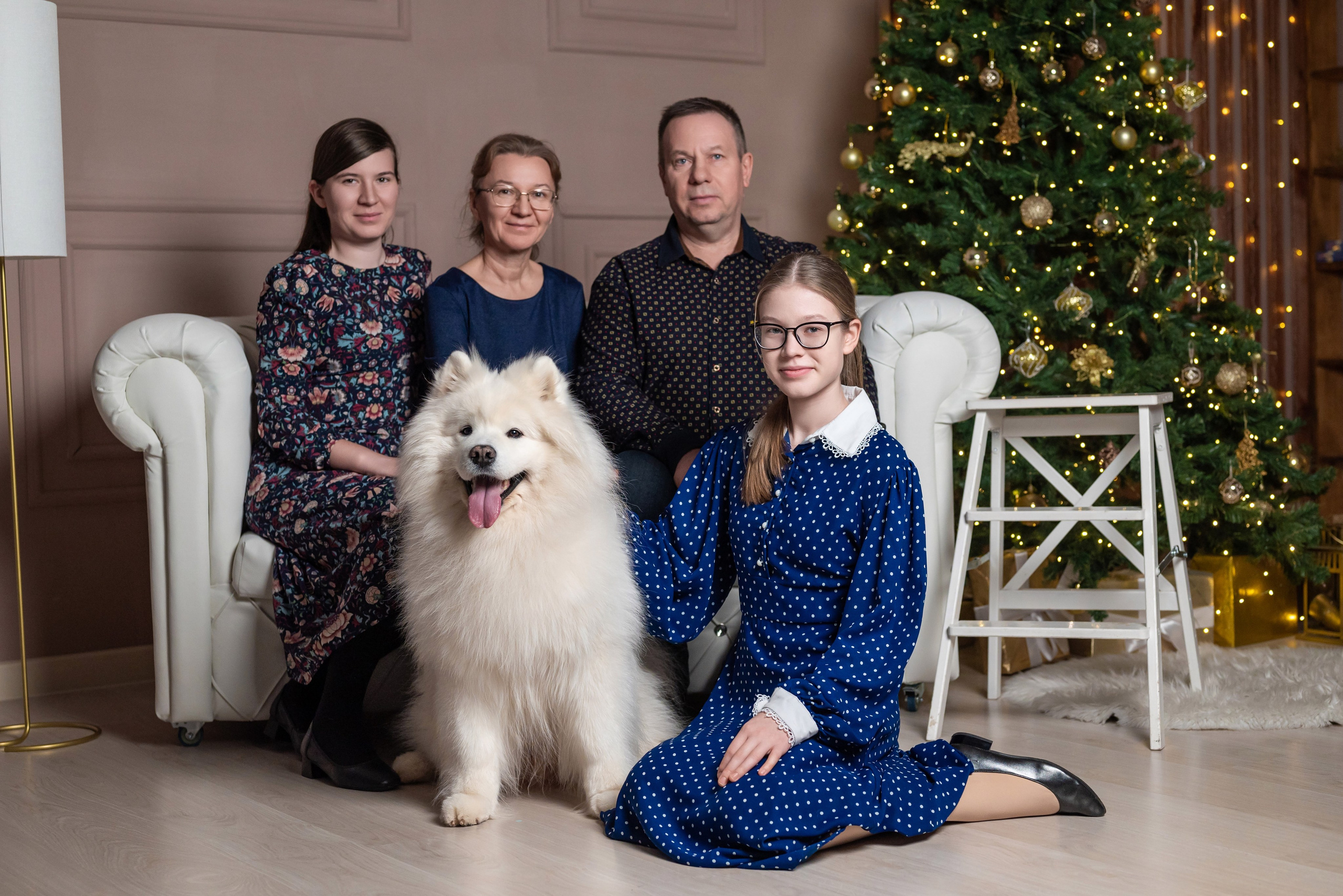 Фотопроект с самоедом 2023 г. Фотограф в городе Салават