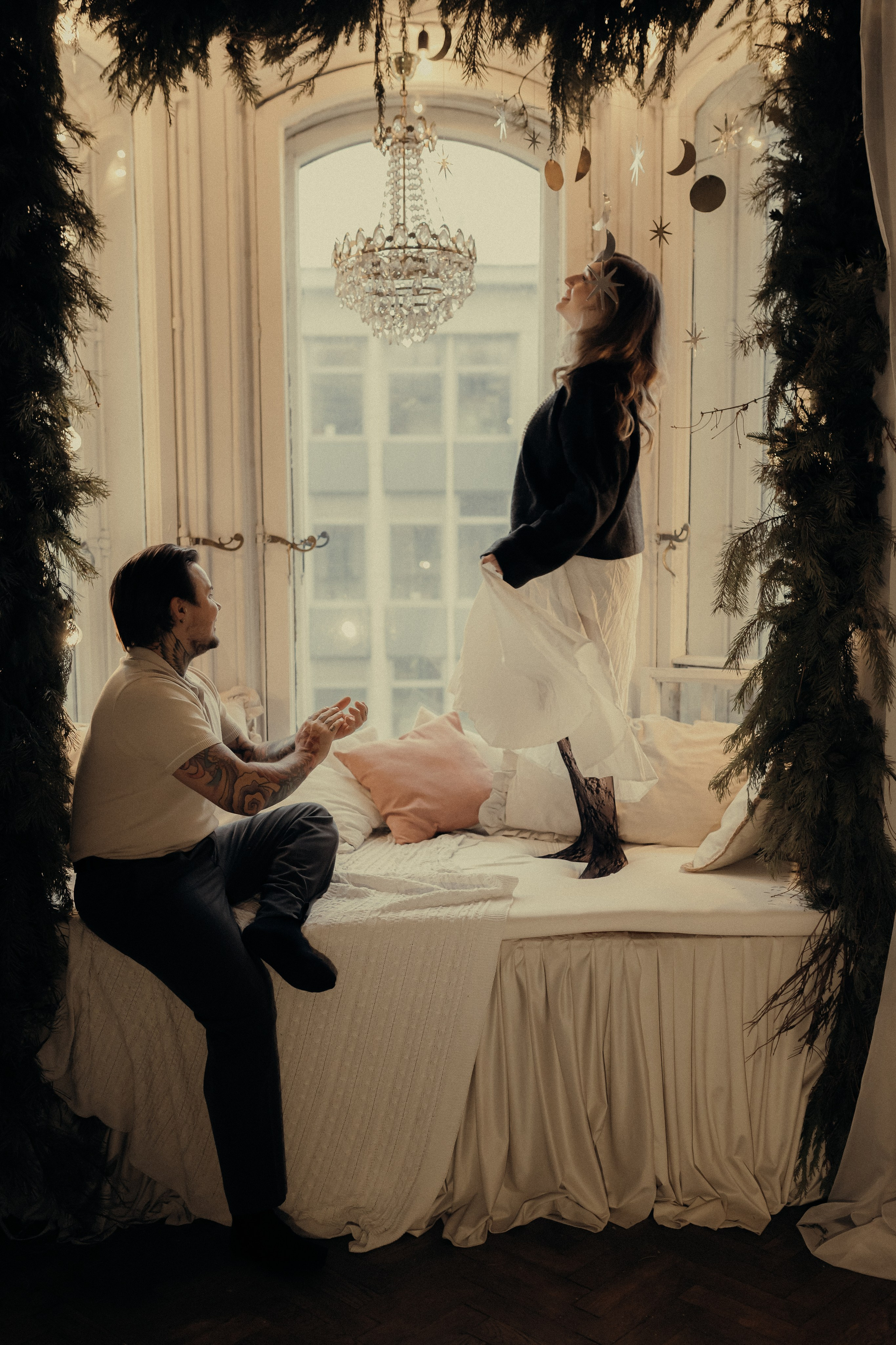 Новогодняя LoveStory. Фотограф Санкт-Петербург Князева Елизавета