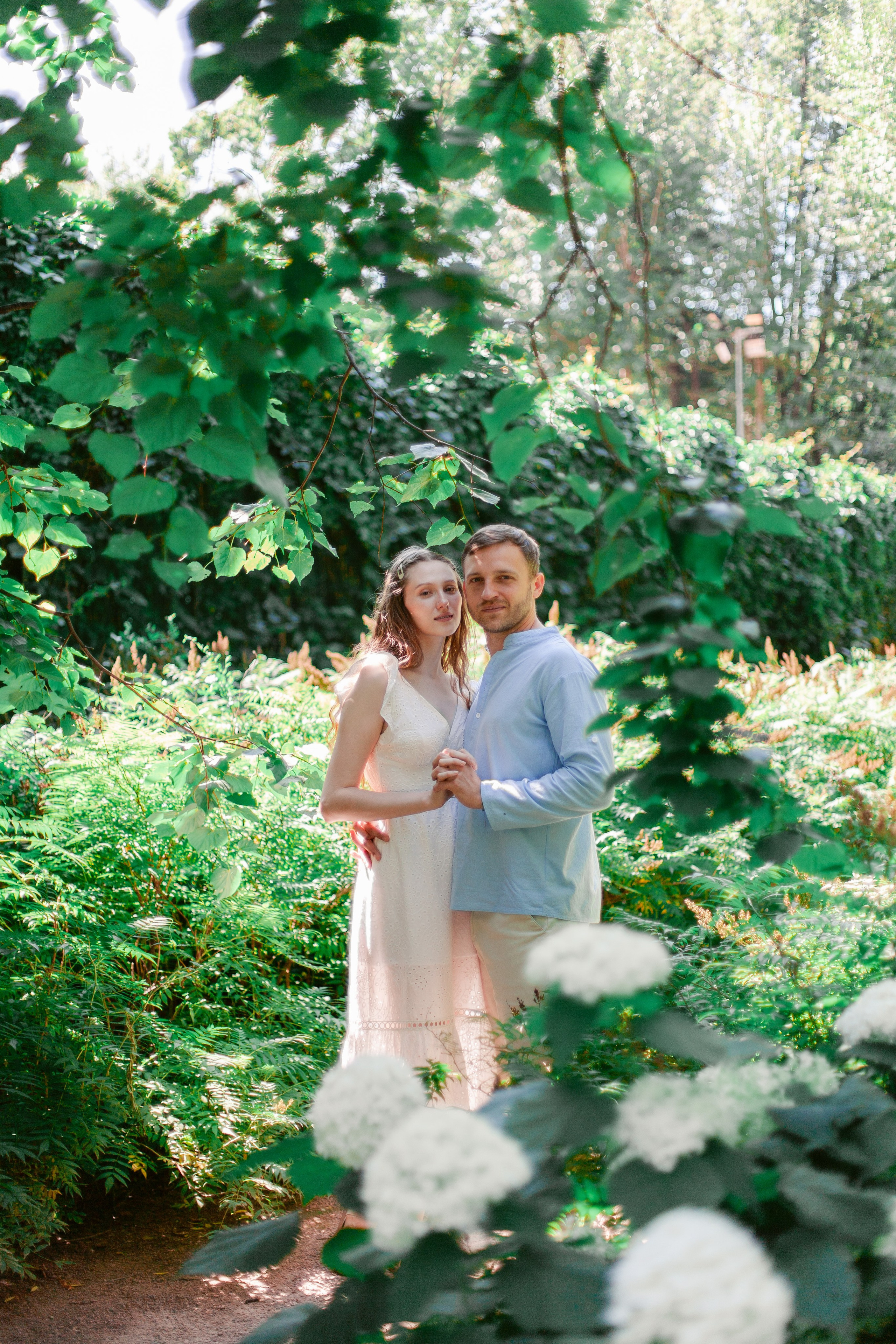 Прогулка лавстори предсвадебная в Парке Горького