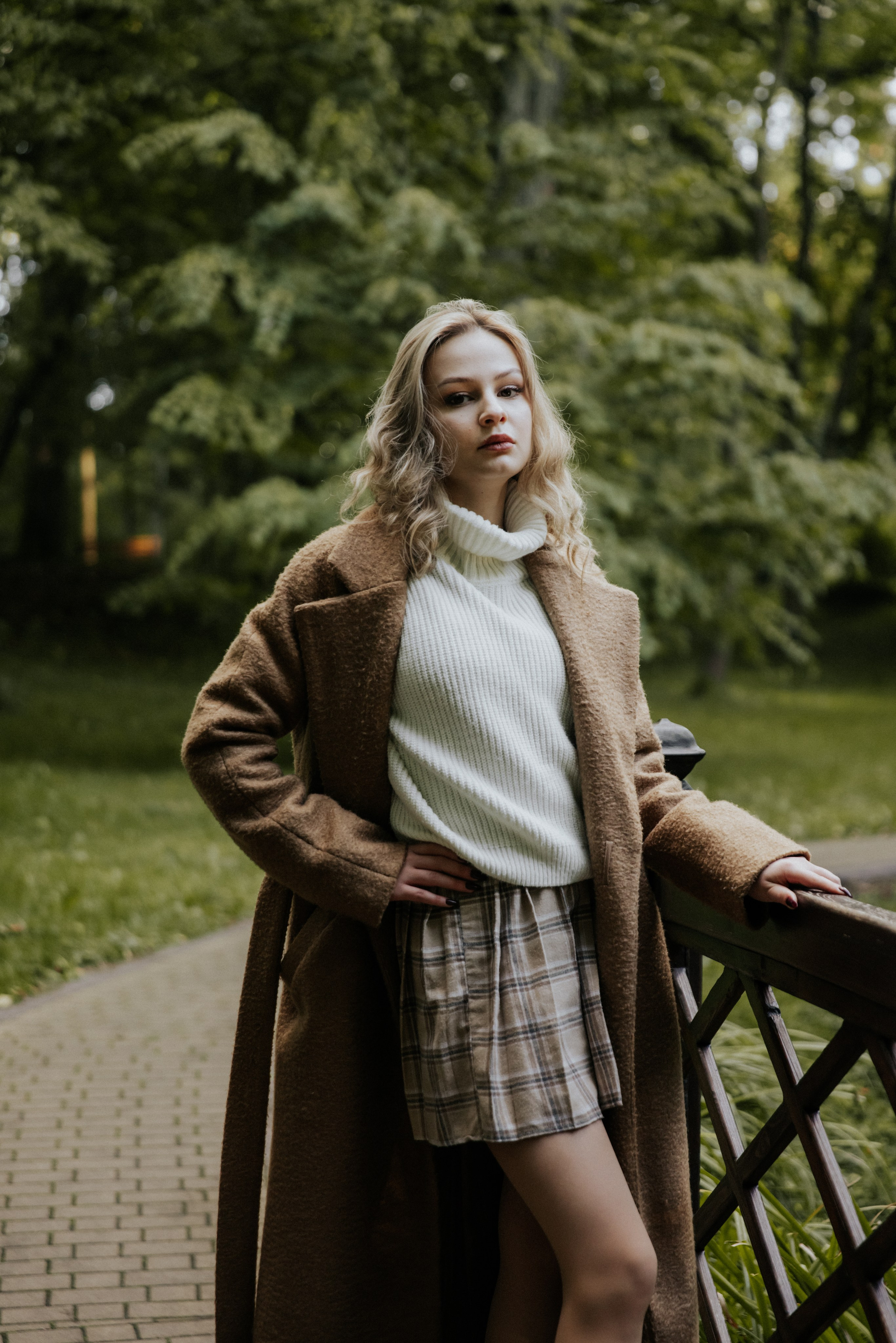 Юля \ Парк. Фотограф Калининград Илья Миллер