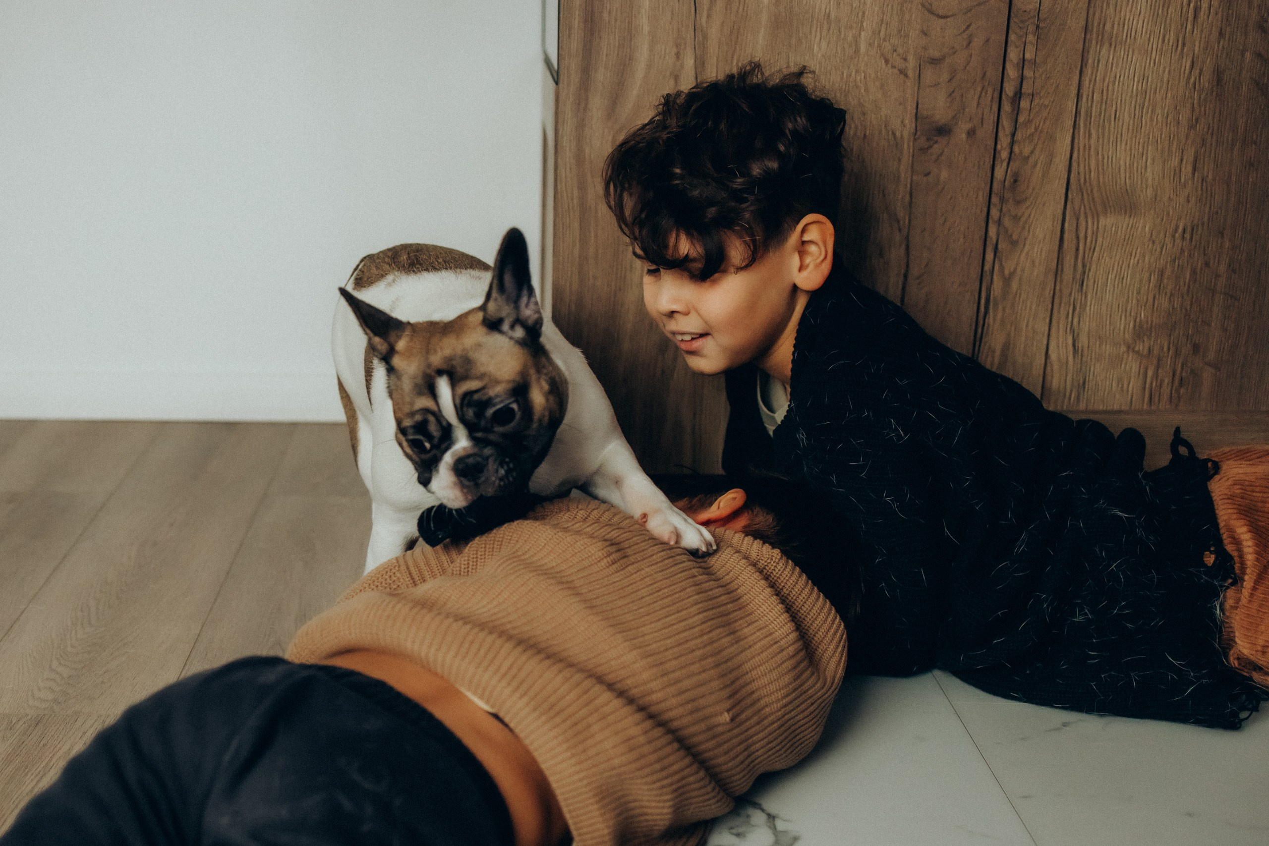 Руслан, Тимур и Луна. Семейный фотограф Москва