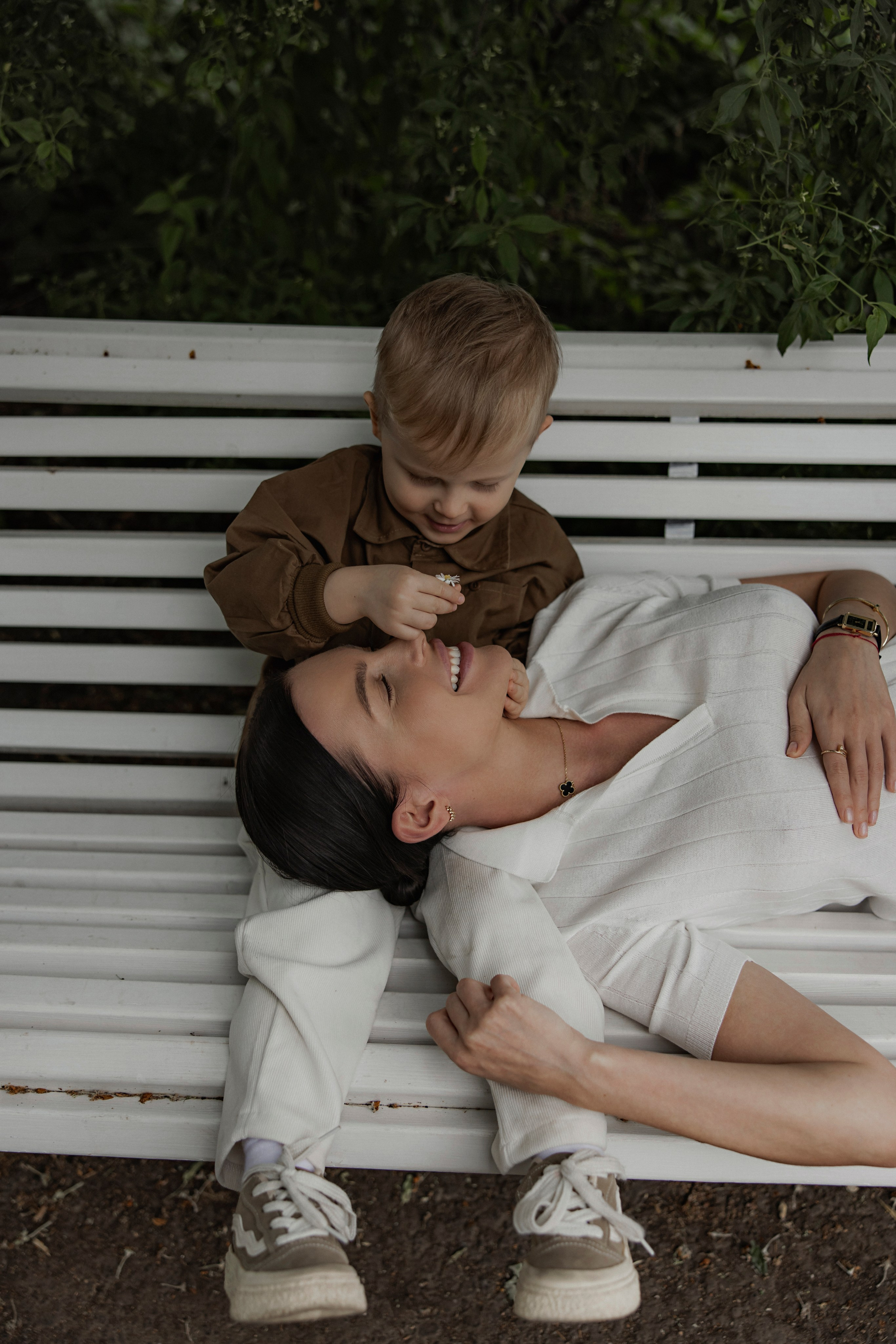 Фотосессия матери и сына. Женский и контент фотограф в Москве. Алла Поломарь