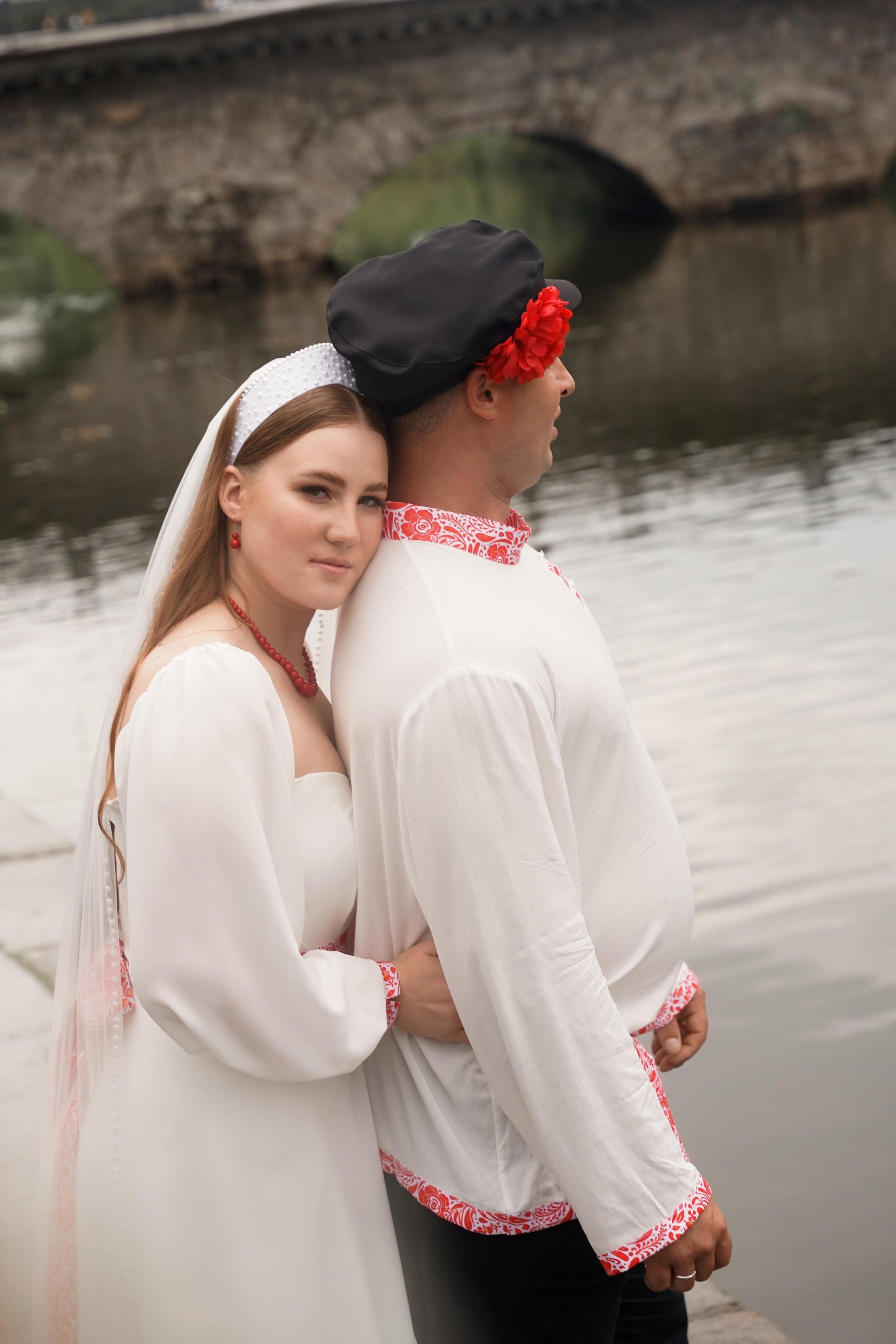 Свадебная фотосессия в русском стиле