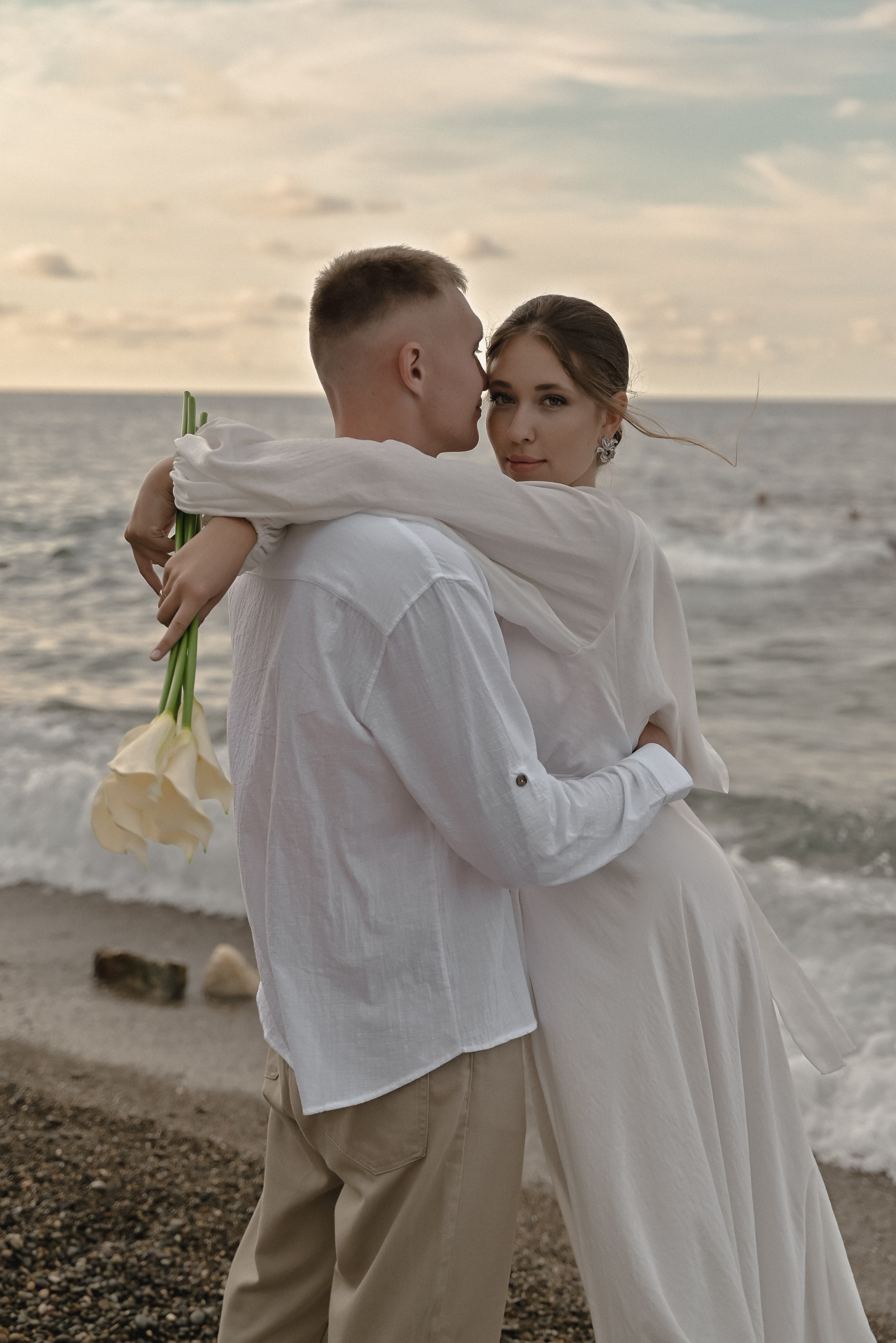 Марк Татьяна Рассвет Яшмовый пляж. Свадебный фотограф Анна Хочева