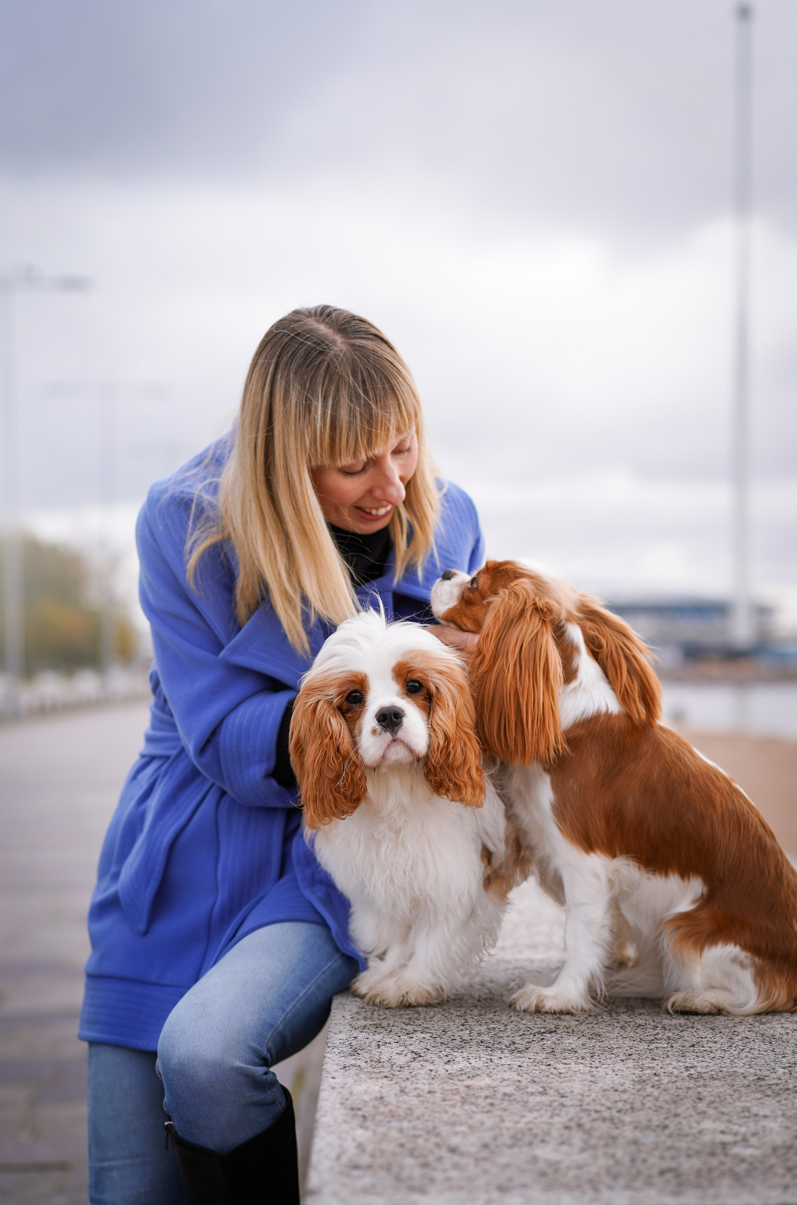 Катя Валера Саша и кавалерчики. Фотограф-анималист в Санкт-Петербурге Яна Мартынова