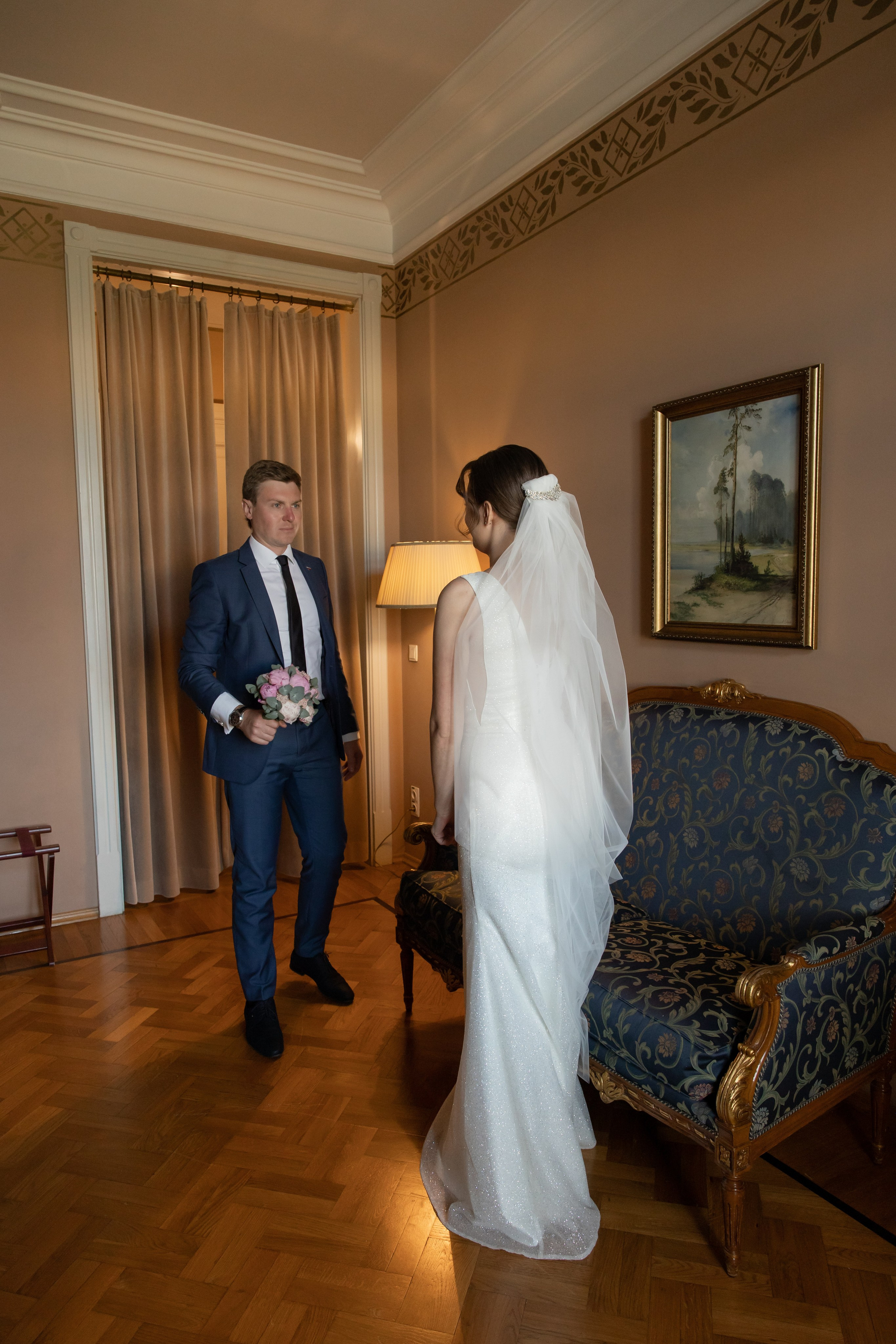 Татьяна и Антон, отель «Националь». Свадебный и репортажный фотограф (Москва, Королев и другие)