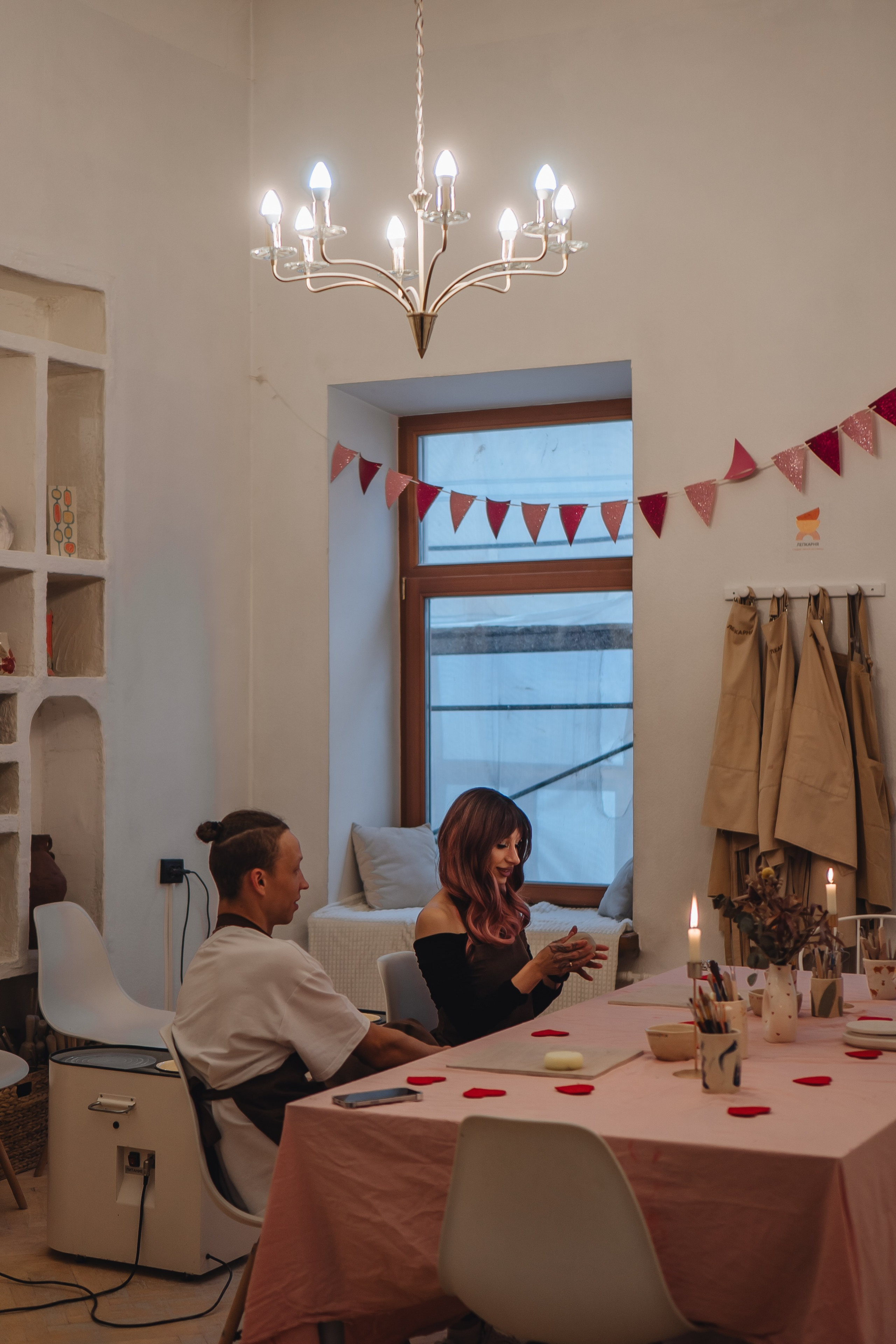 СВИДАНИЕ В ГОНЧАРНОЙ МАСТЕРСКОЙ. Профессиональный фотограф, Санкт-Петербург — Виктория Богомолова