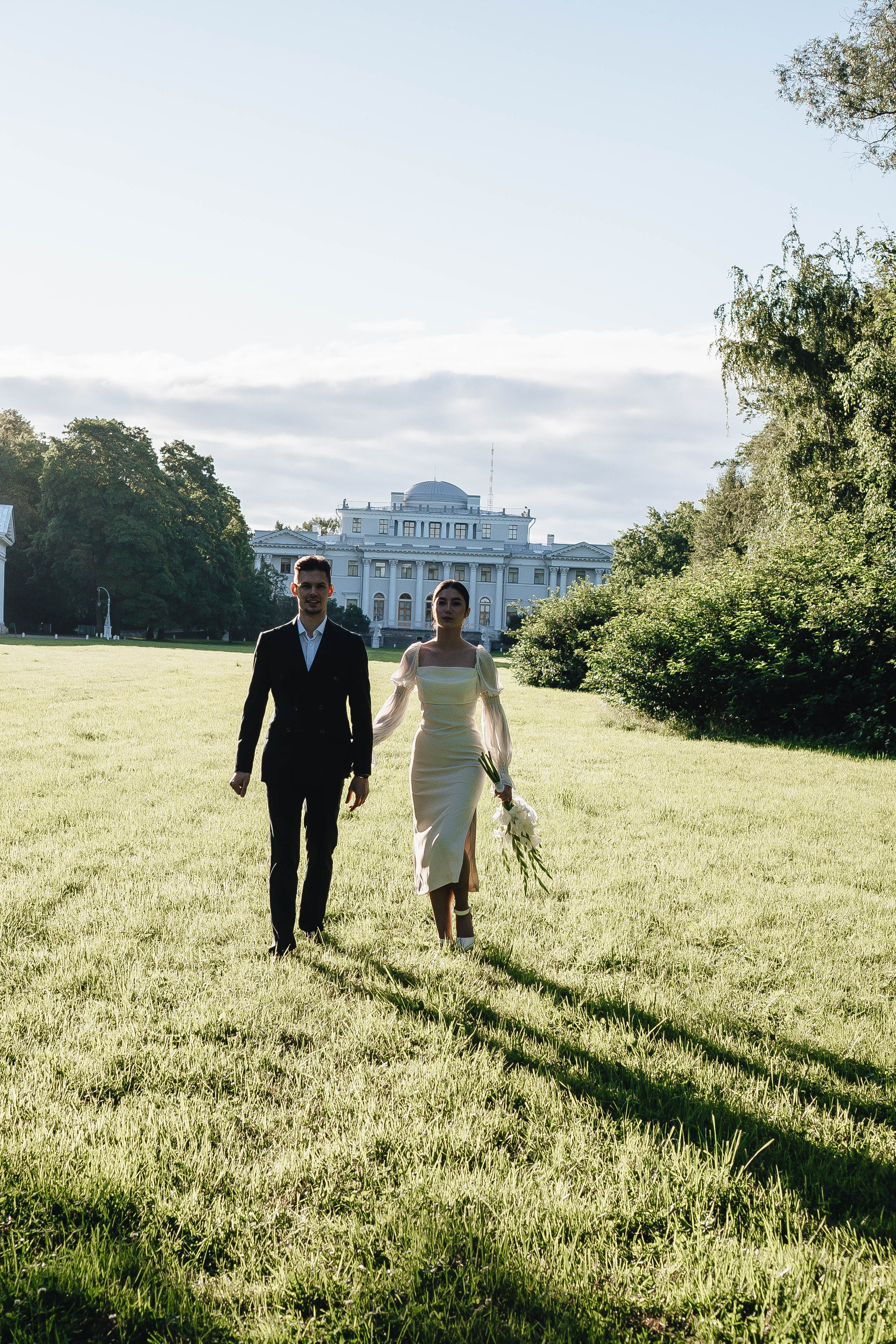 СВАДЕБНАЯ СЬЕМКА НА РАССВЕТЕ НА ЕЛАГИНОМ ОСТОРОВЕ. Профессиональный фотограф, Санкт-Петербург — Виктория Богомолова