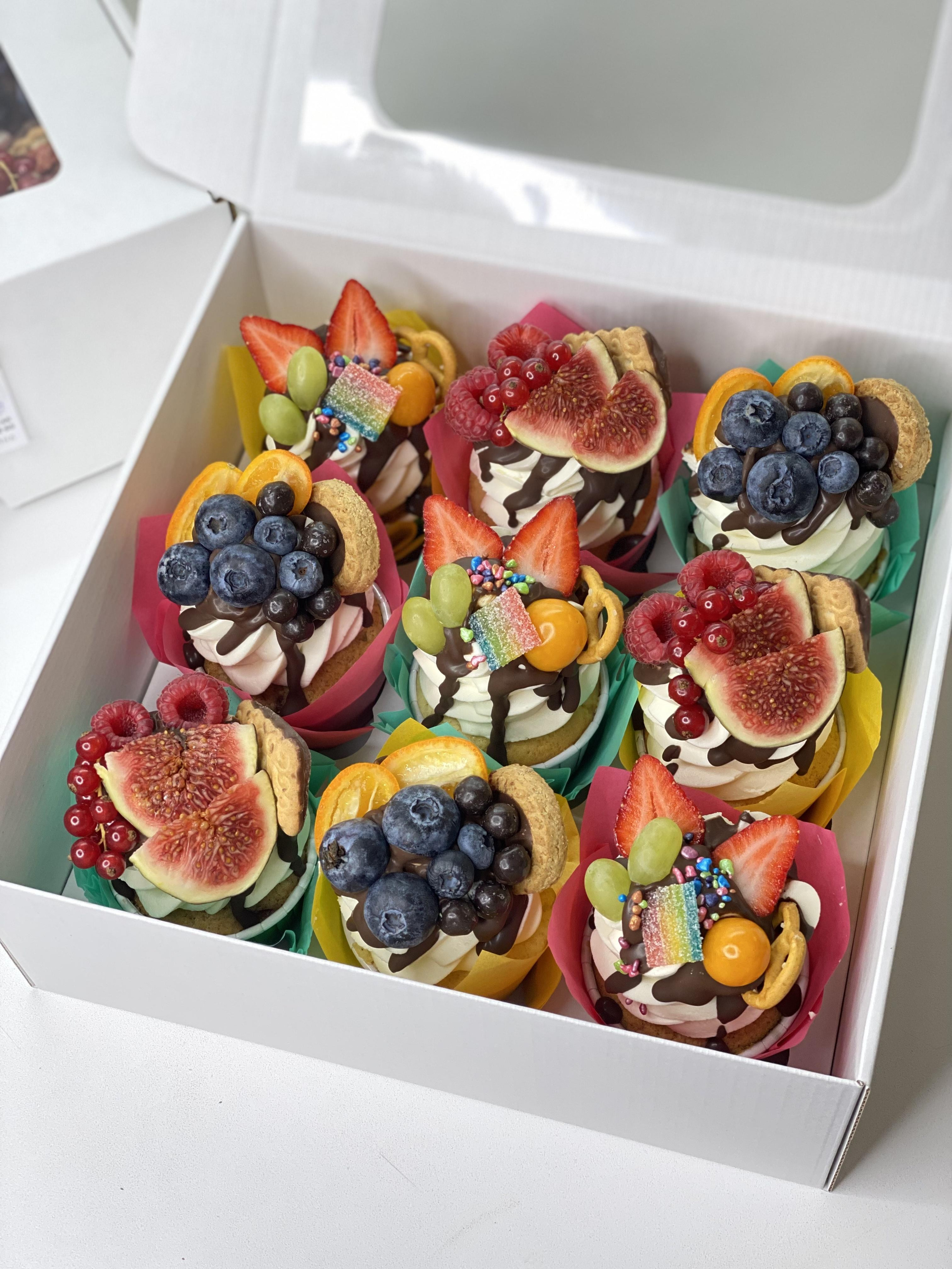 Капкейки стандартные. Katyasugarsugar капкейки, зефир, торты Москва