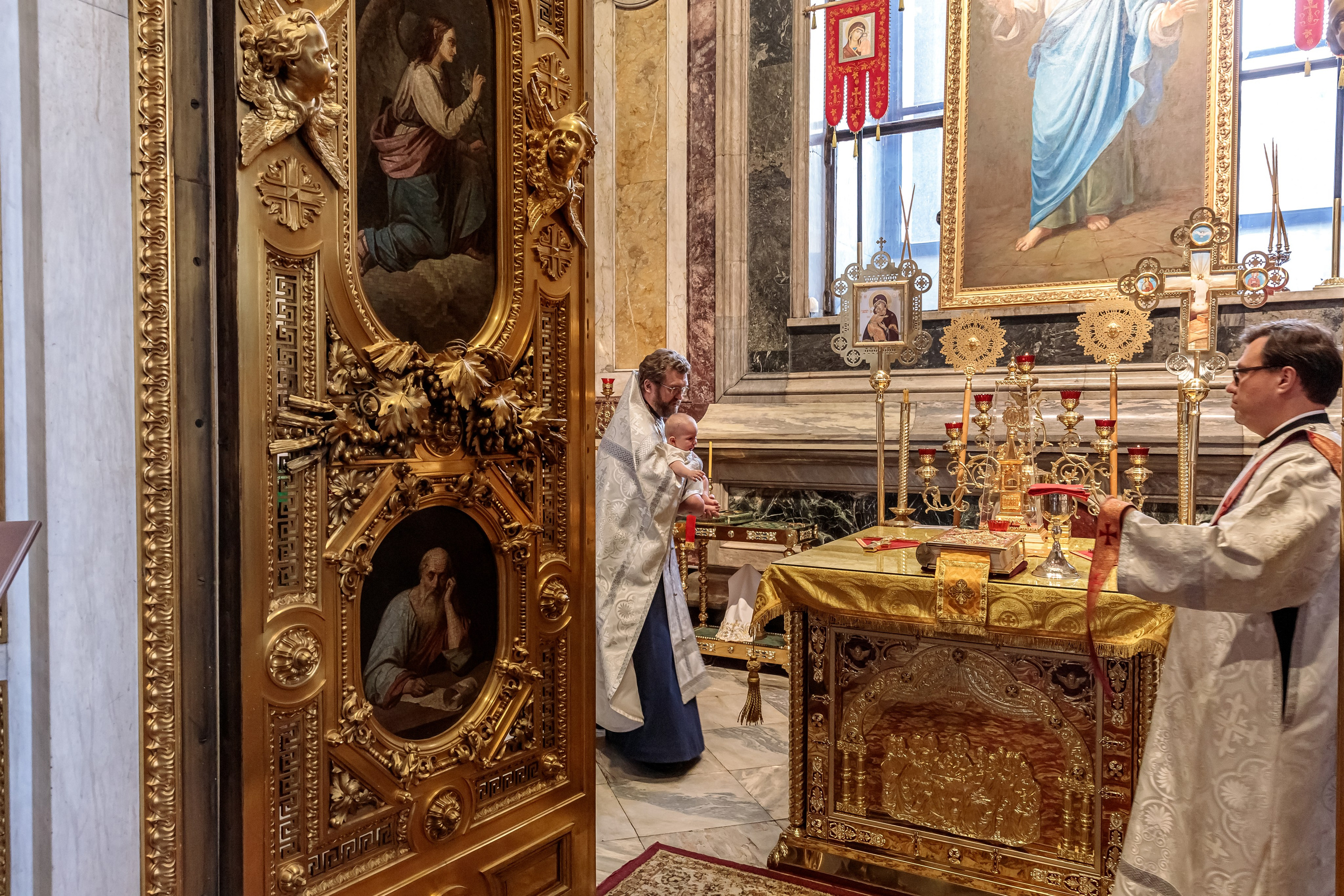 Мл. Иоанн. Рассказ о таинстве Крещения. Анонс. ФОТОГРАФ РАДОСТИ Фотосессия в студии СПб. Портретный фотограф — Юрий Торлопов