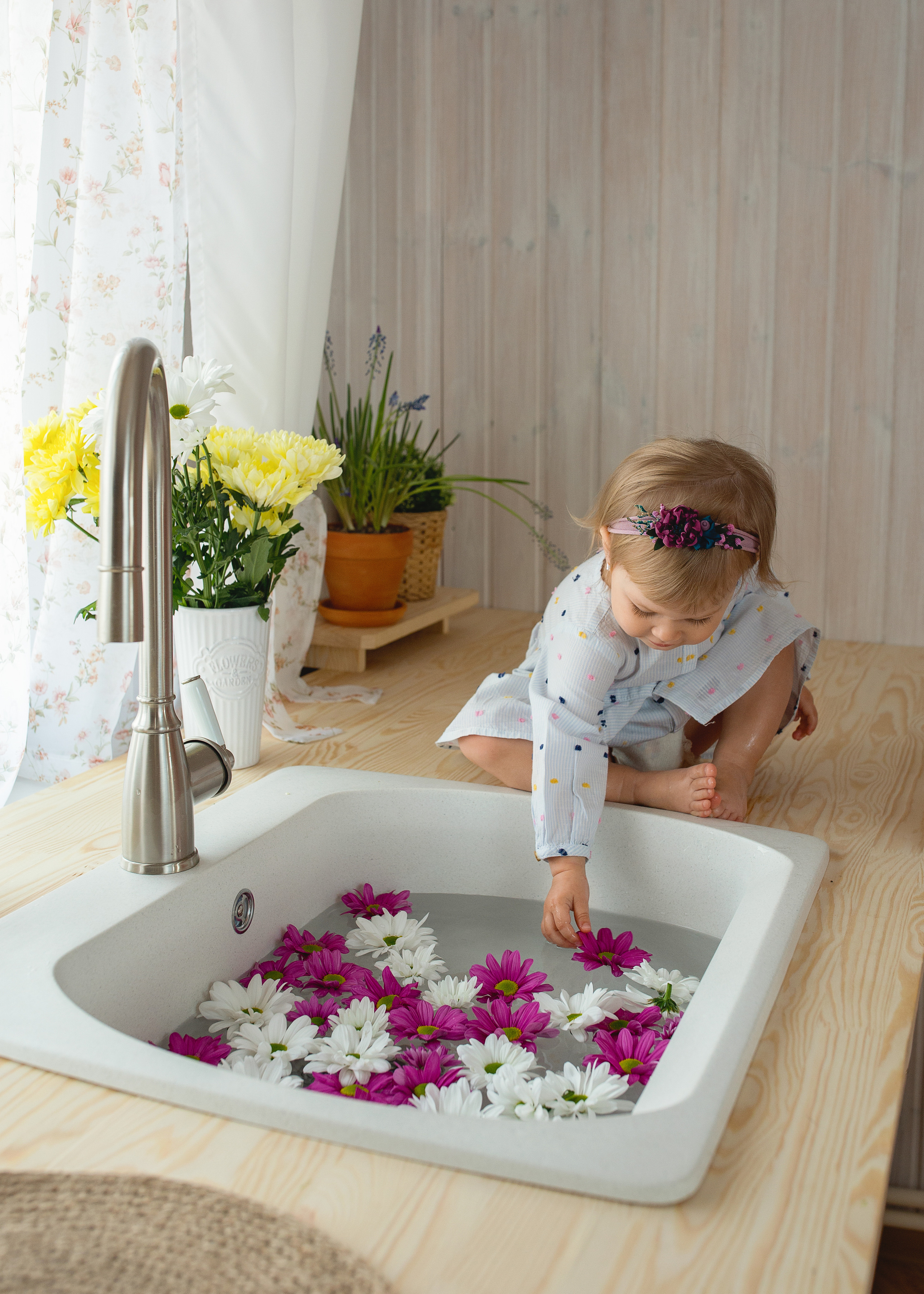 Съёмка в дачном стиле