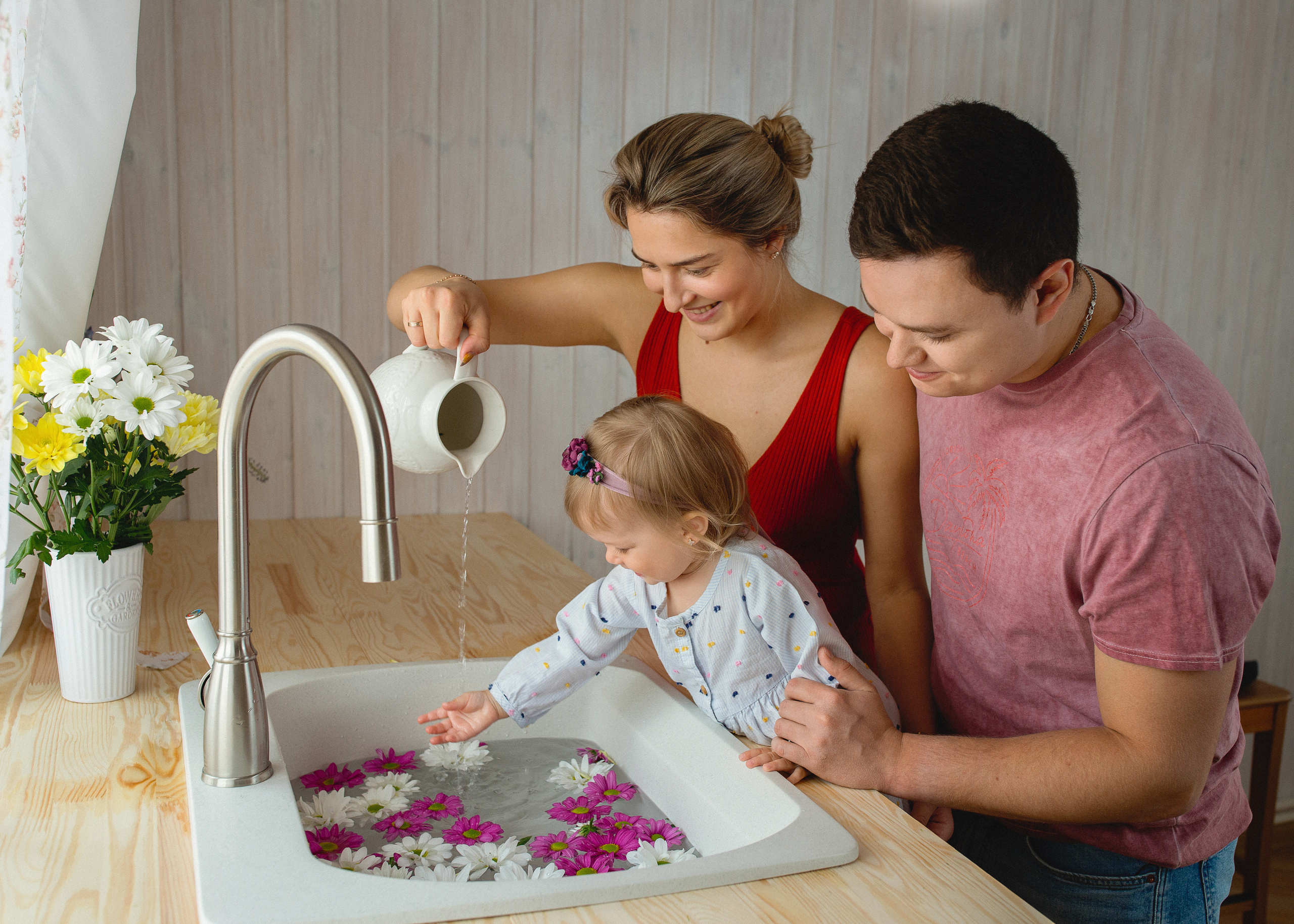 Съёмка в дачном стиле