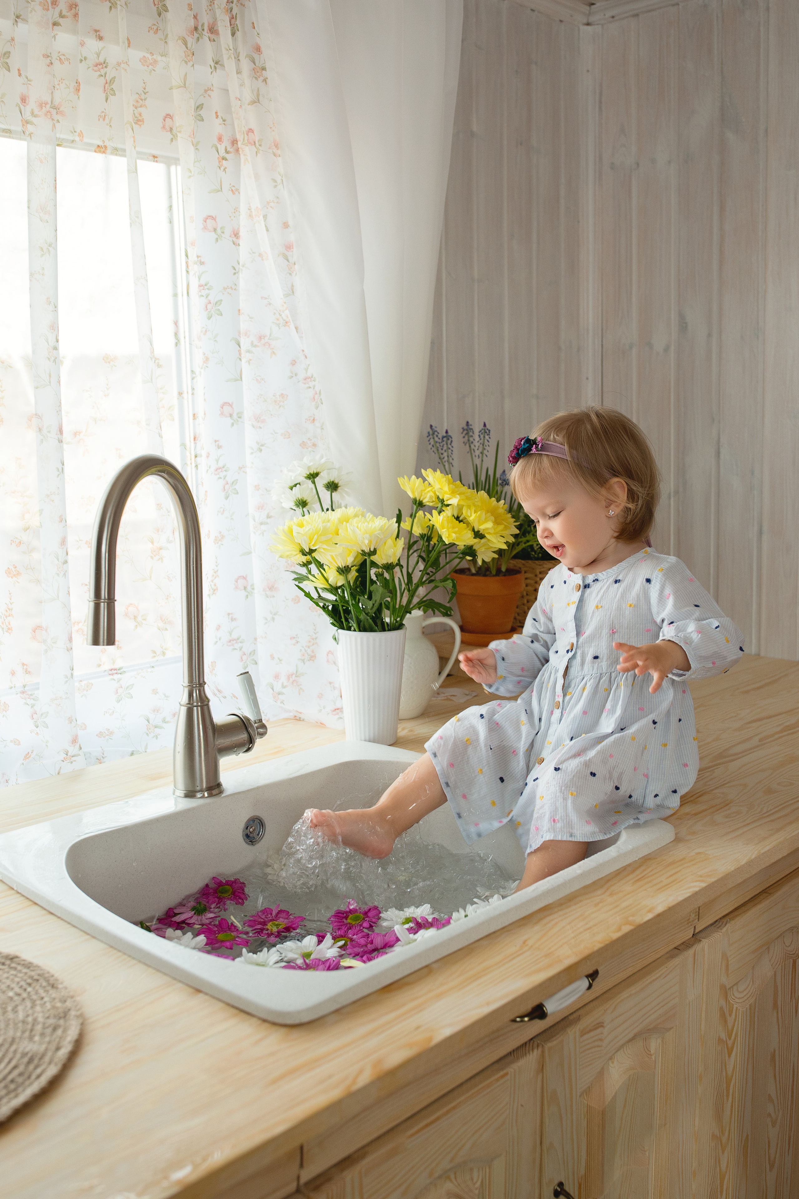 Съёмка в дачном стиле