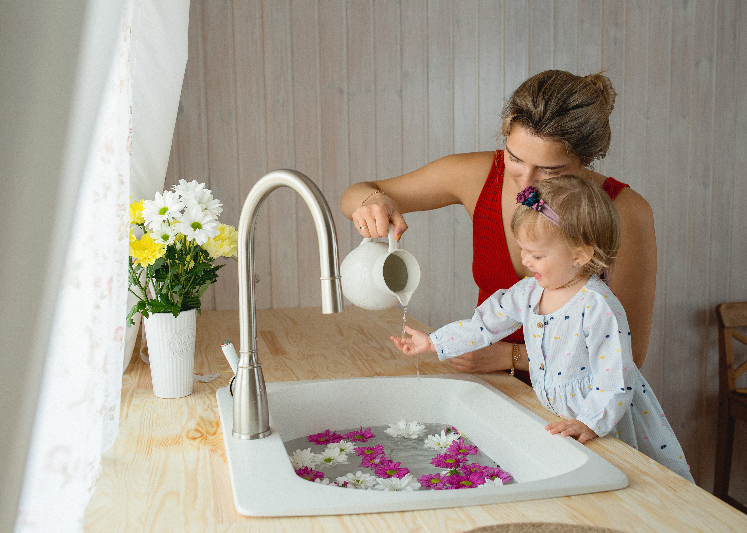 Съёмка в дачном стиле