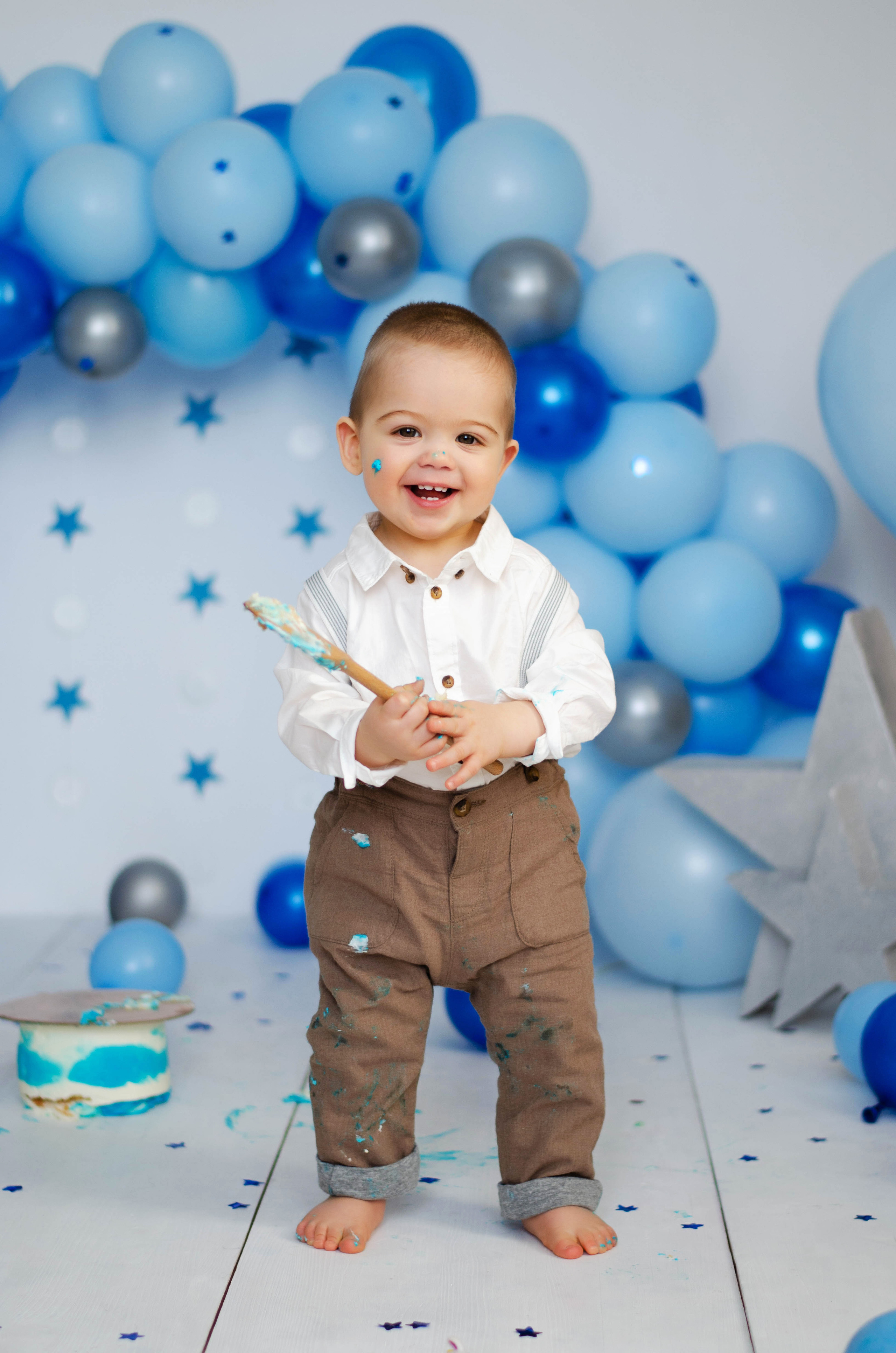 Годовасие. Марина Колосова, детский фотограф и фотограф новорожденных в Красноярс