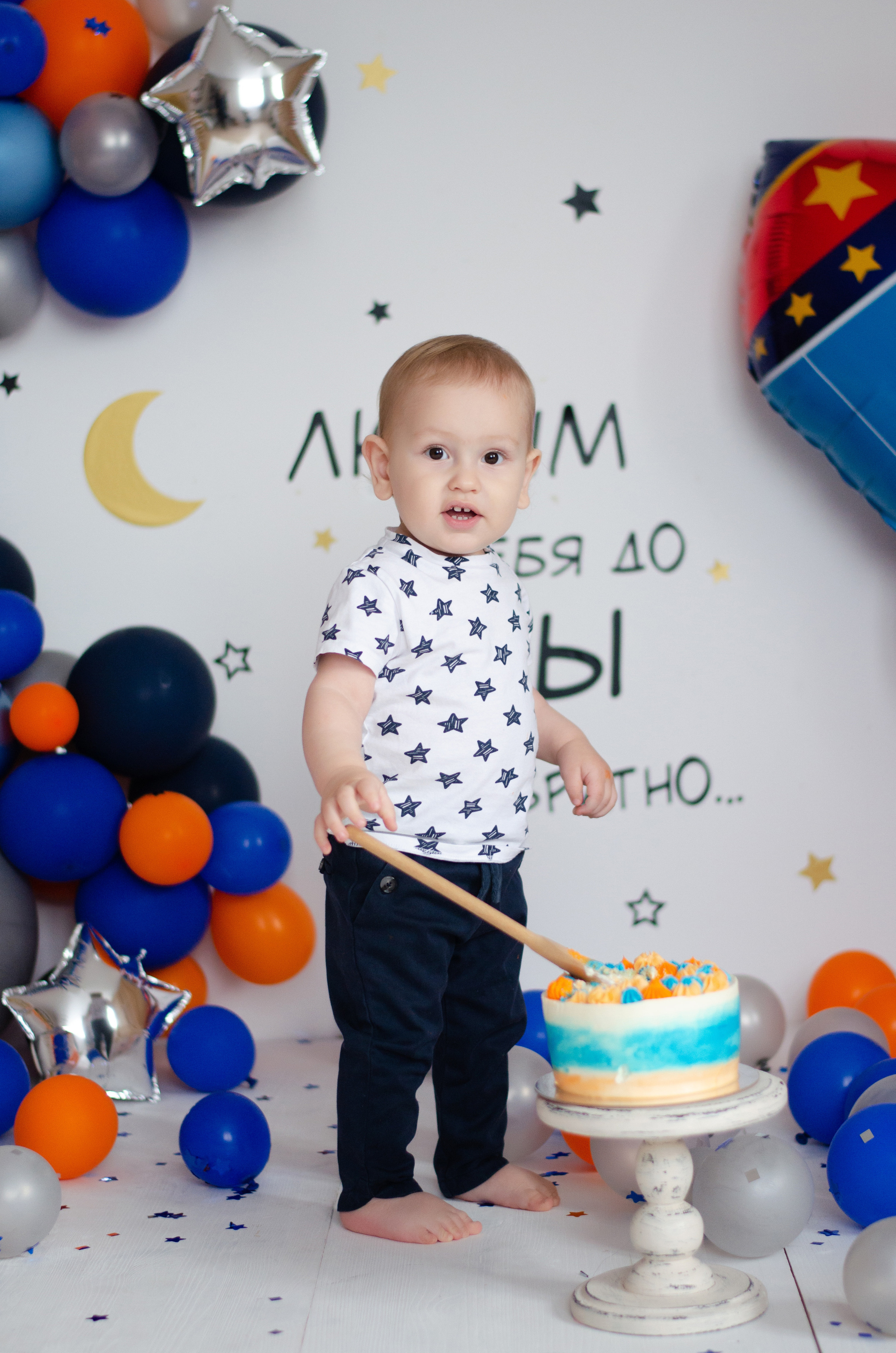 Годовасие. Марина Колосова, детский фотограф и фотограф новорожденных в Красноярс