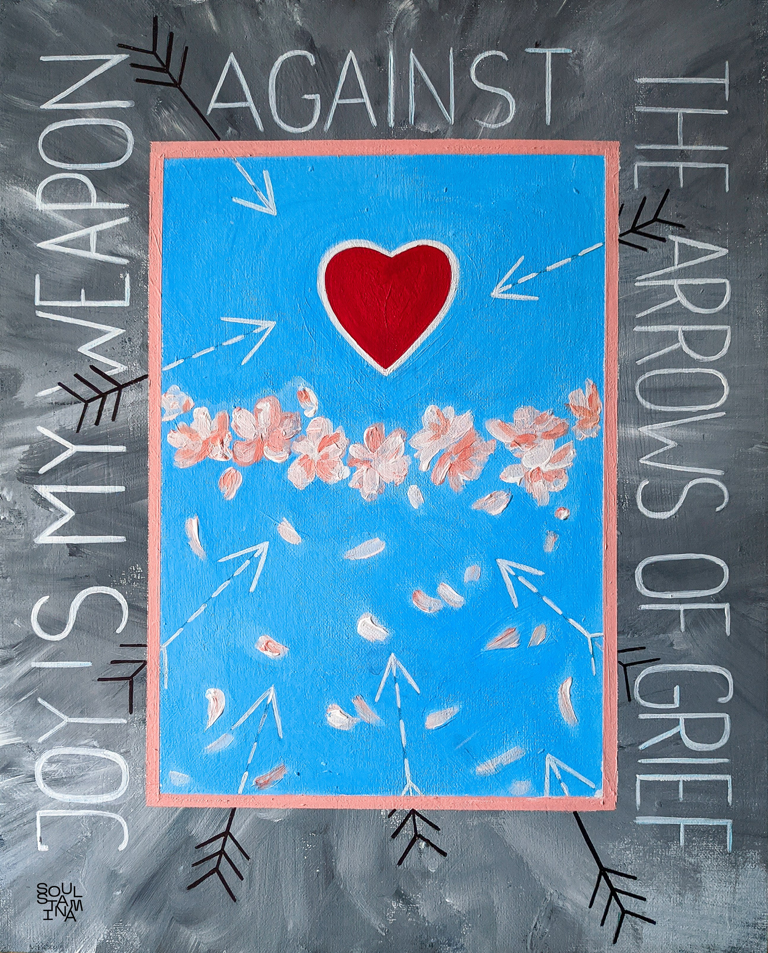 Радость — мой щит / joy is my weapon. Soulstamina ~ graphic designer & visual artist from St.Petersburg