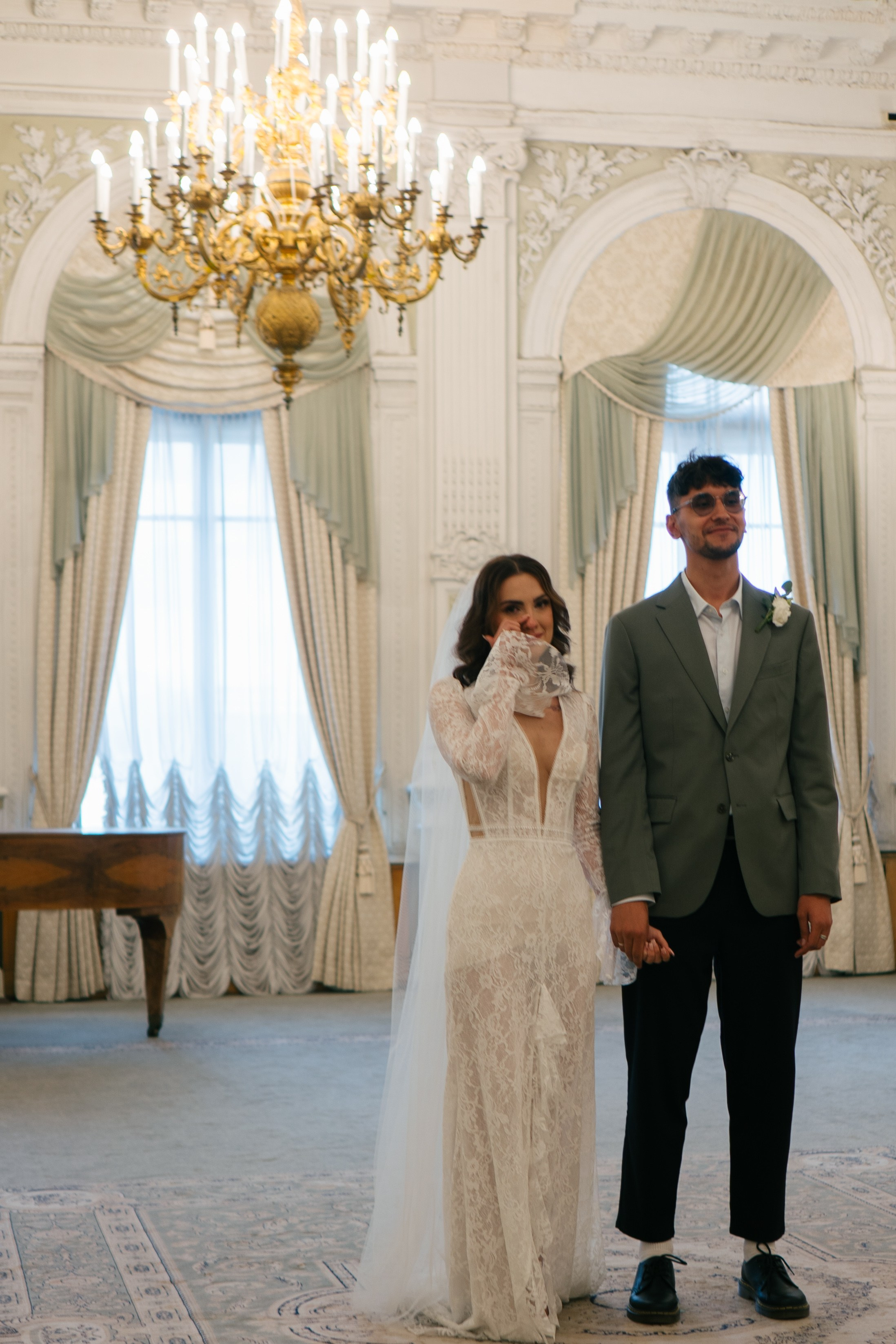 СВАДЕБНАЯ СЬЕМКА В ПЕРВОМ ДВОРЦЕ БРАКОСОЧЕТАНИЯ. Профессиональный фотограф, Санкт-Петербург — Виктория Богомолова