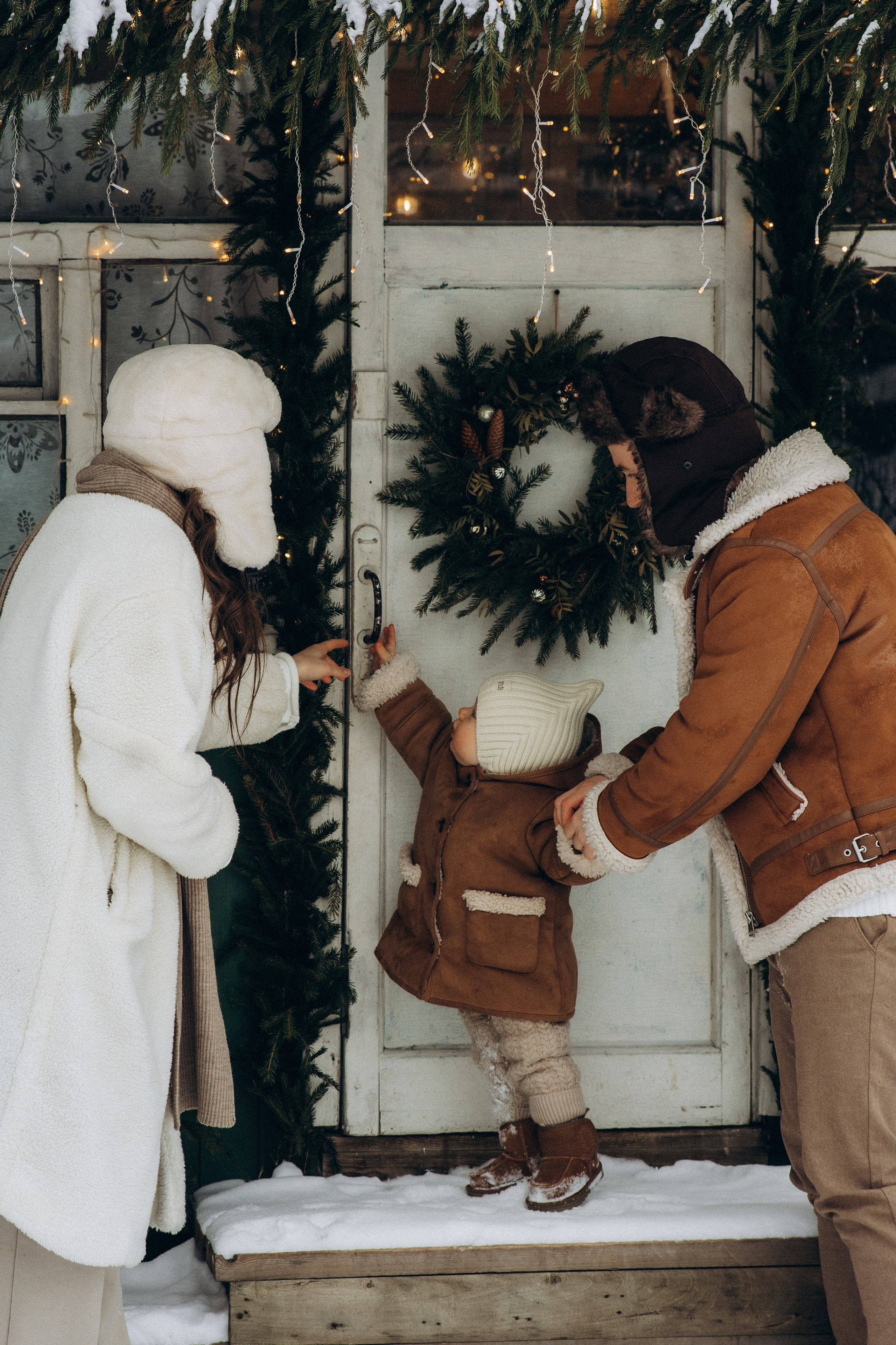Зимняя семейная история. Семейный фотограф Москва Юлиана Фетисова