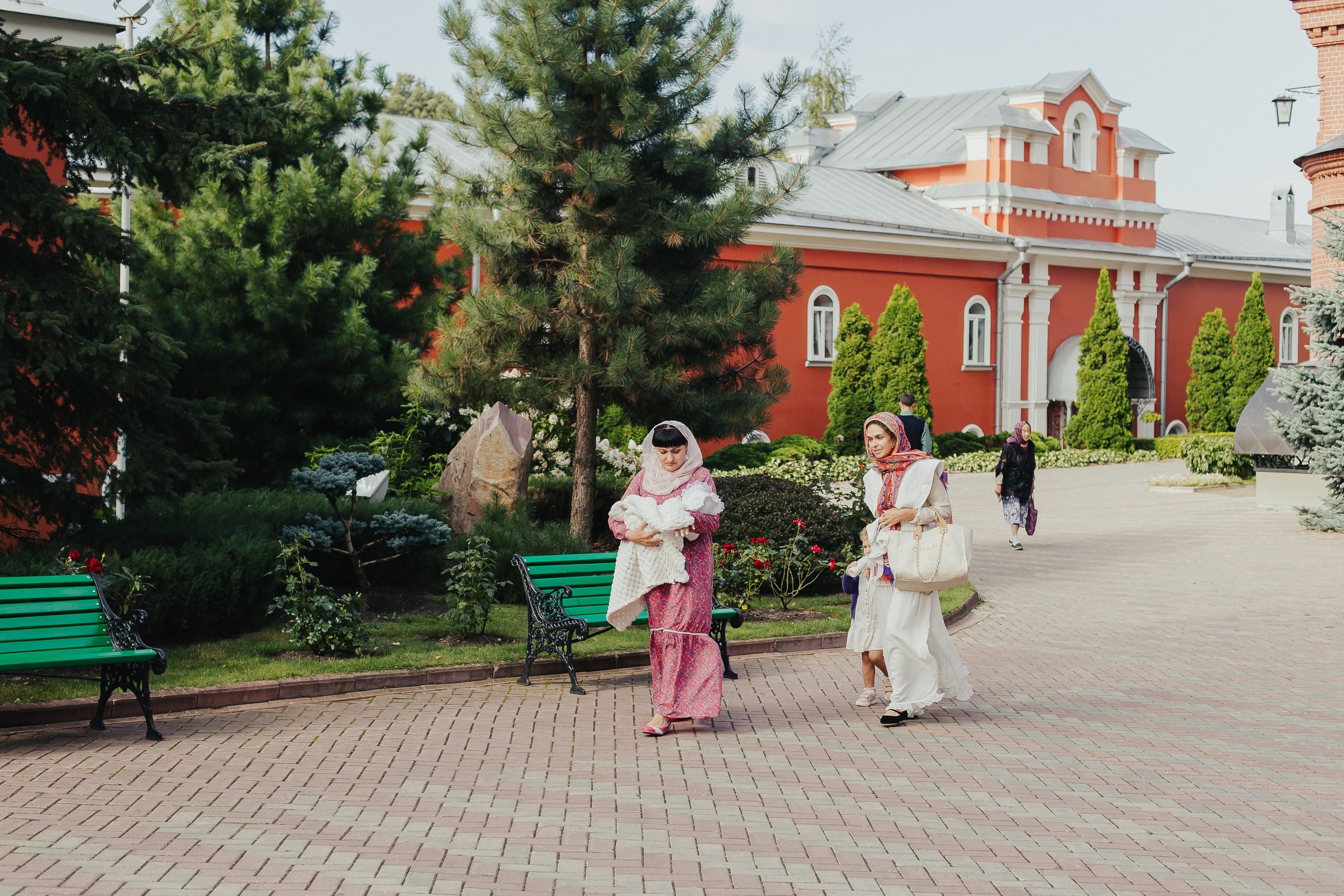 Крещение Маши в Черниговском Скиту. Фотограф новорожденных и детский в Сергиевом Посаде Кругликова Юлия