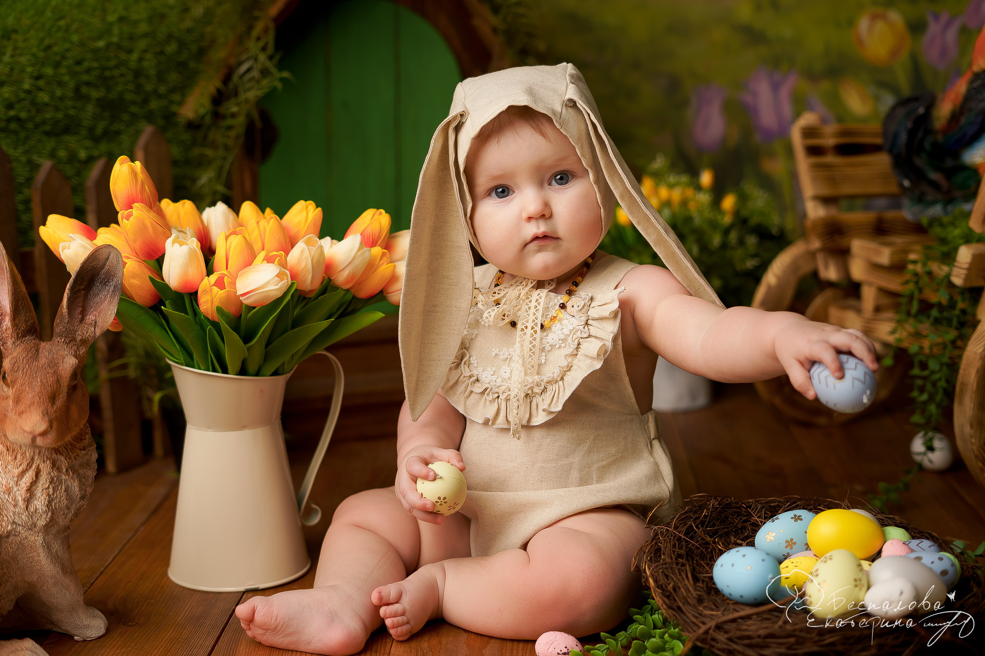 ПАСХА 2023. Фотограф новорожденных в г. Павлово Беспалова Екатерина