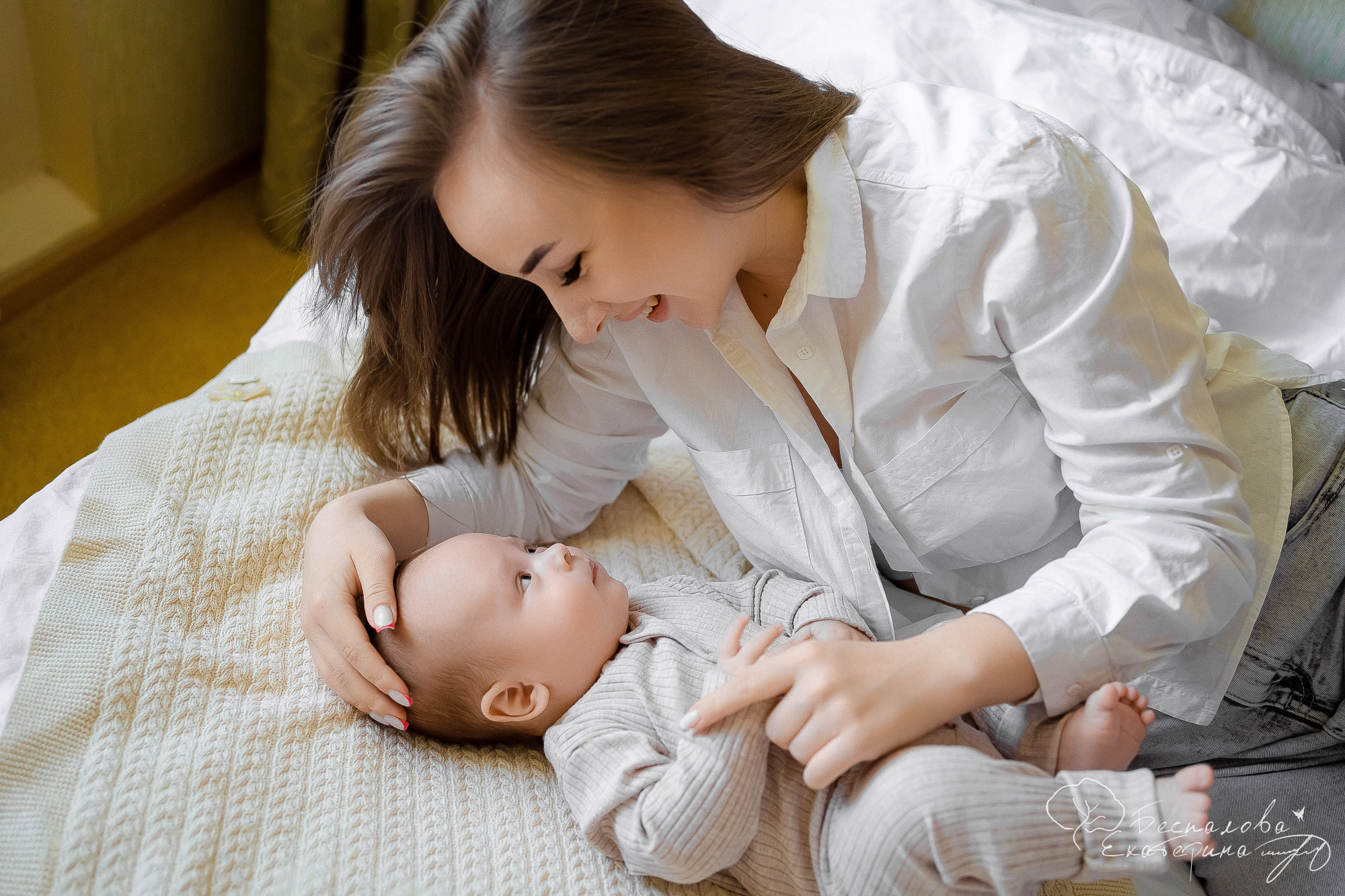 Семейные Natural Simple. Фотограф новорожденных в г. Павлово Беспалова Екатерина