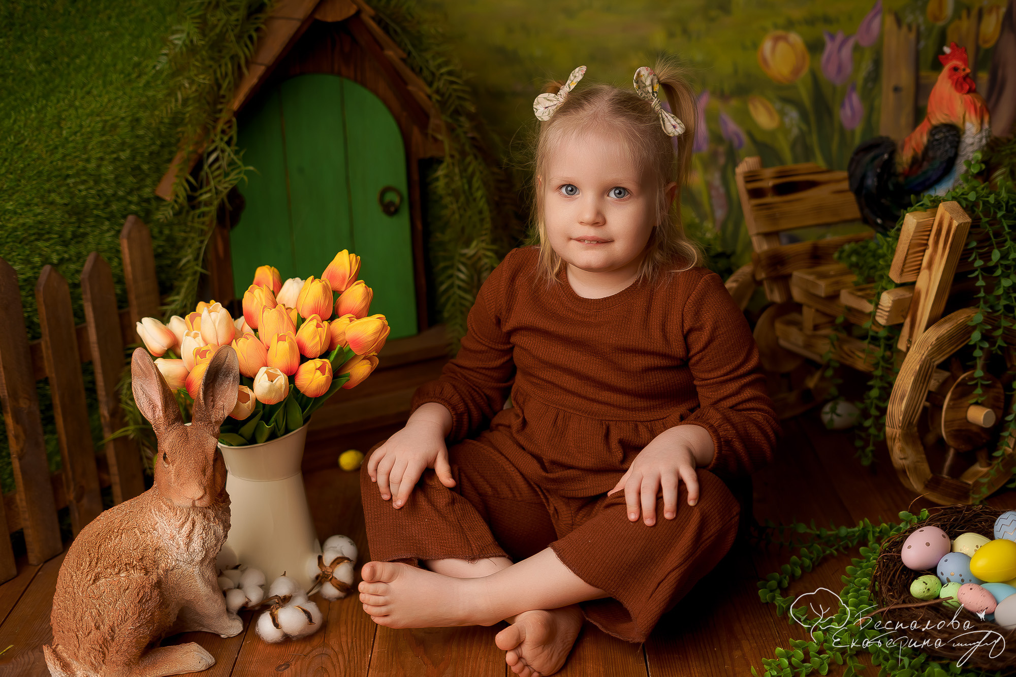 ПАСХА 2023. Фотограф новорожденных в г. Павлово Беспалова Екатерина