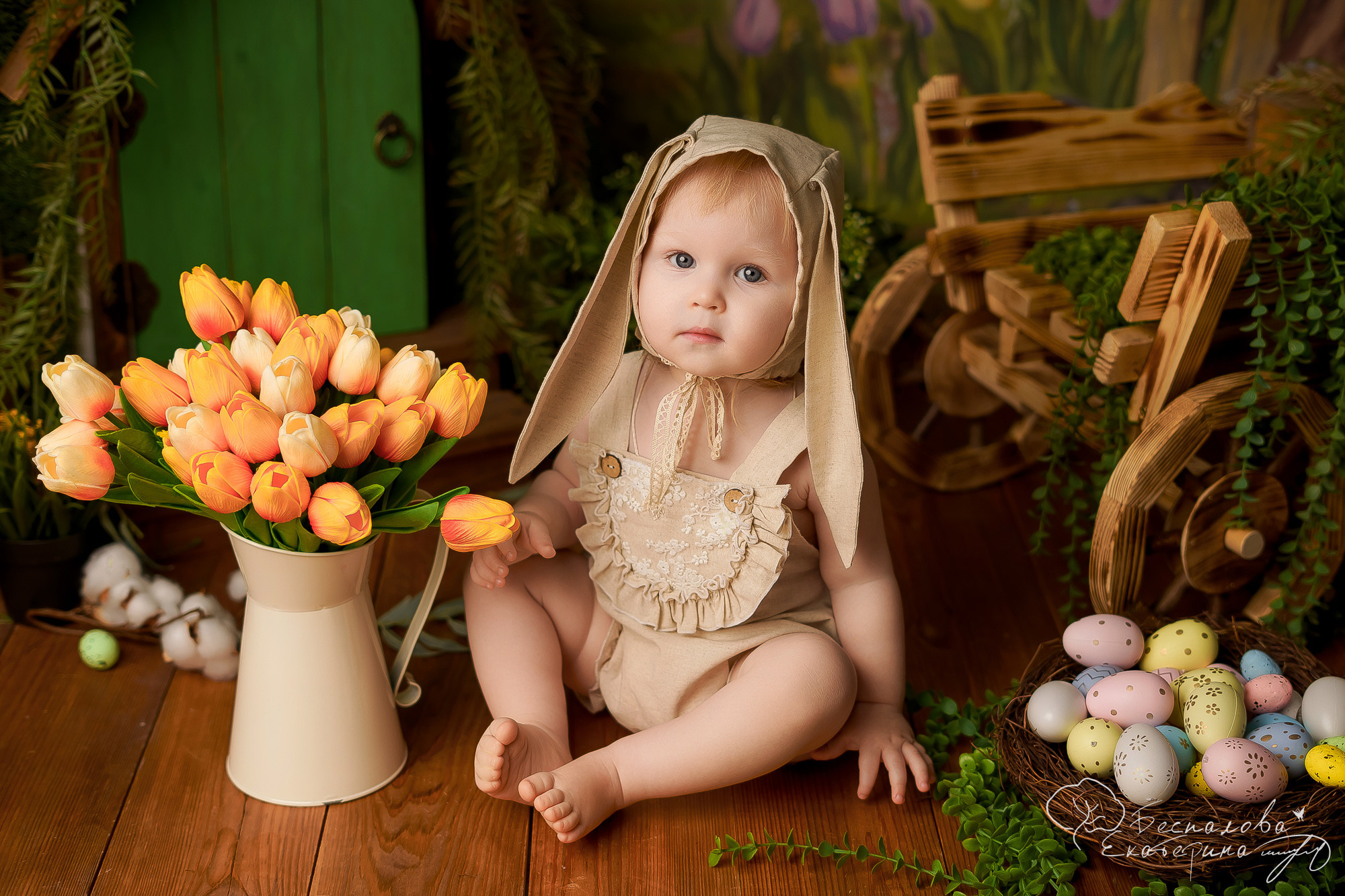 ПАСХА 2023. Фотограф новорожденных в г. Павлово Беспалова Екатерина