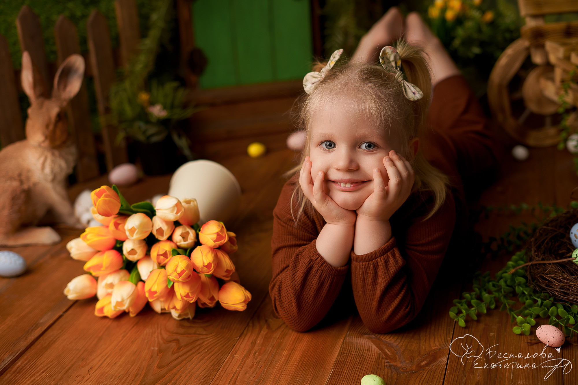 ПАСХА 2023. Фотограф новорожденных в г. Павлово Беспалова Екатерина