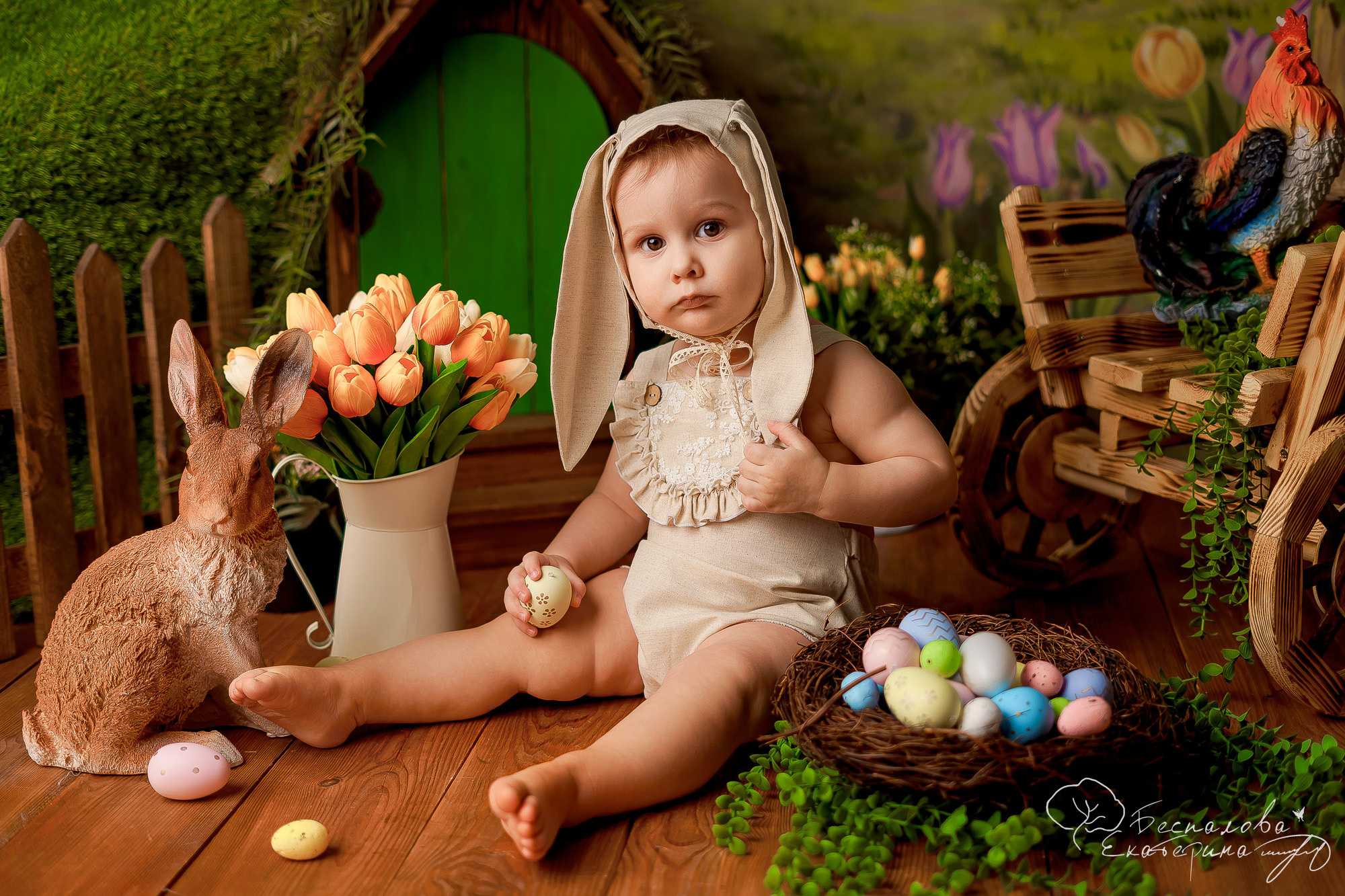 ПАСХА 2023. Фотограф новорожденных в г. Павлово Беспалова Екатерина