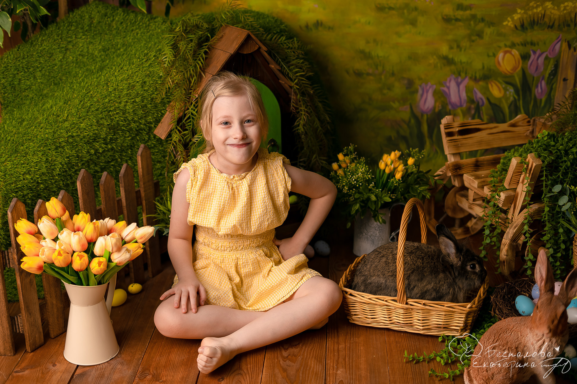 ПАСХА 2023. Фотограф новорожденных в г. Павлово Беспалова Екатерина