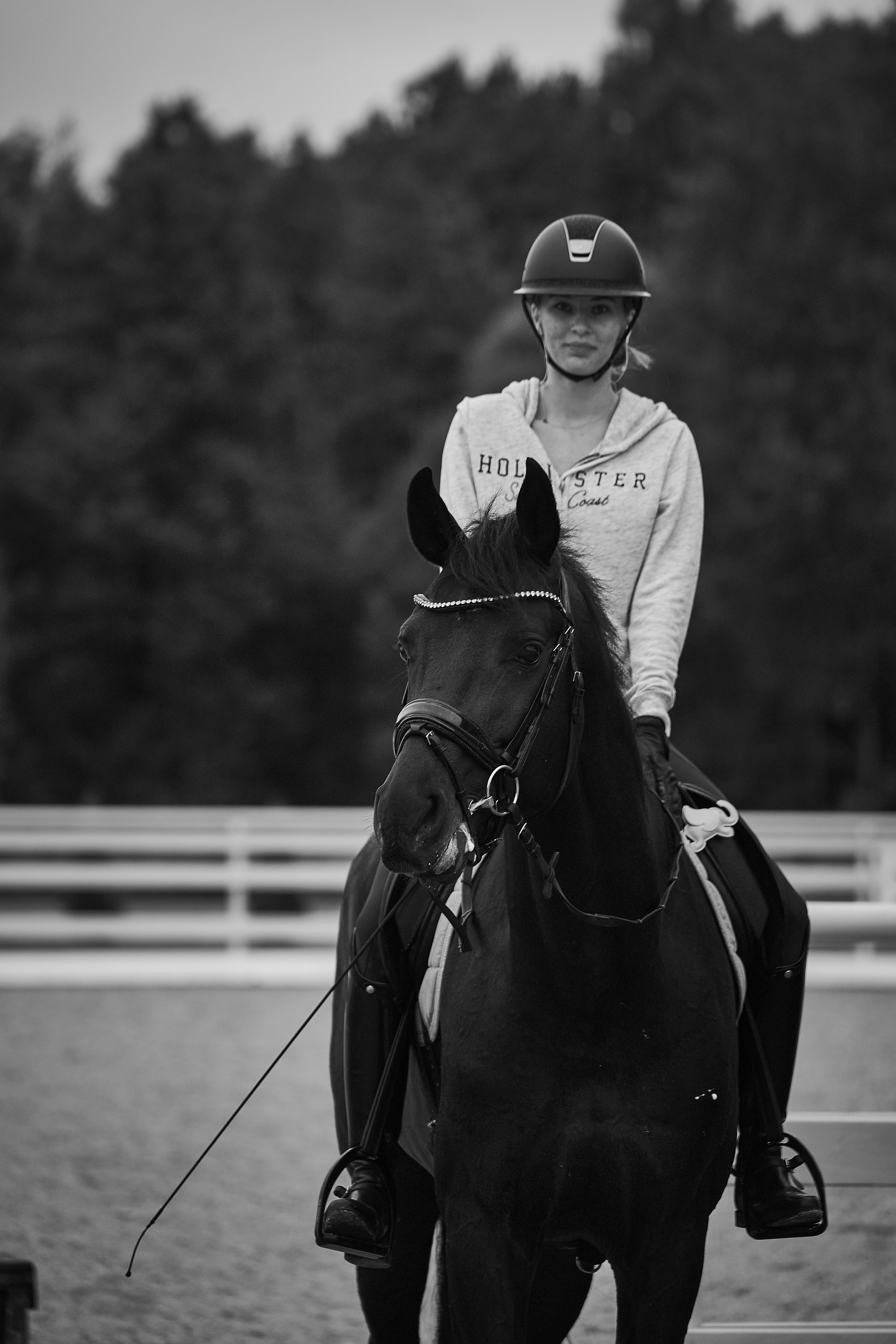 Анна и Наполи. Фотосессии с лошадьми в Москве, Новосибирске