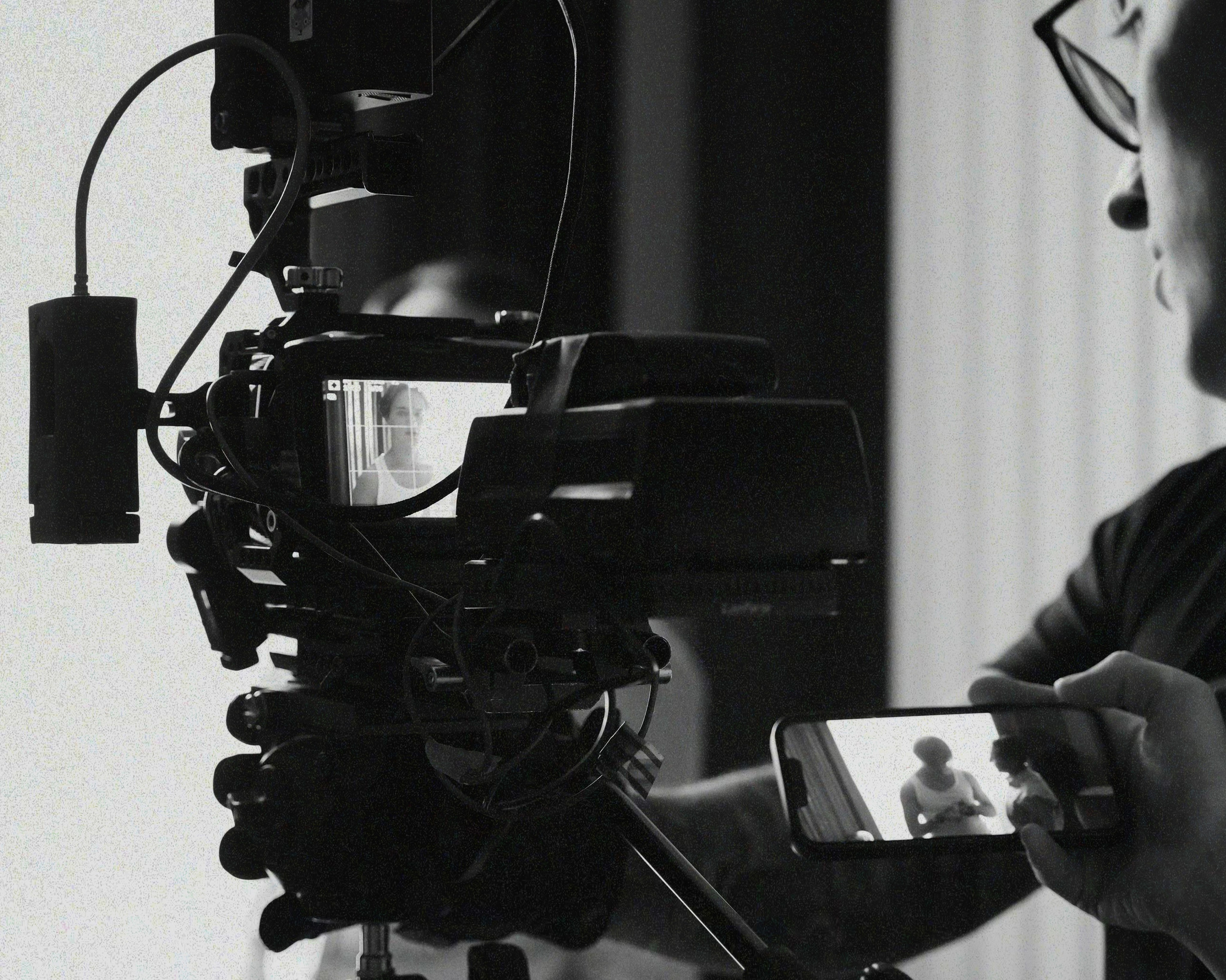 Filming a movie, backstage. Katyavasileva