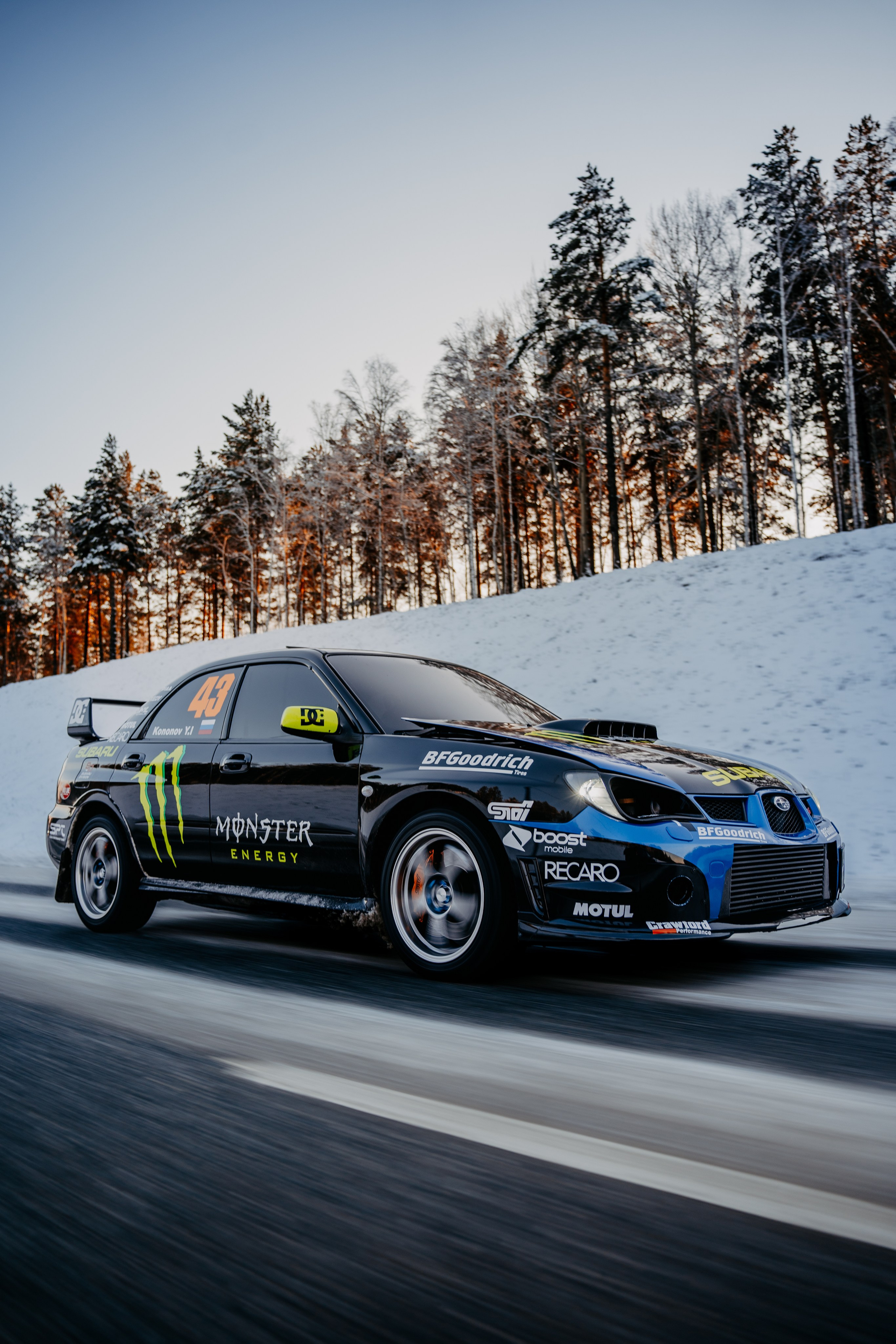 Subaru Impreza WRX STI. Фотограф, видеограф и пилот дрона на Байкале